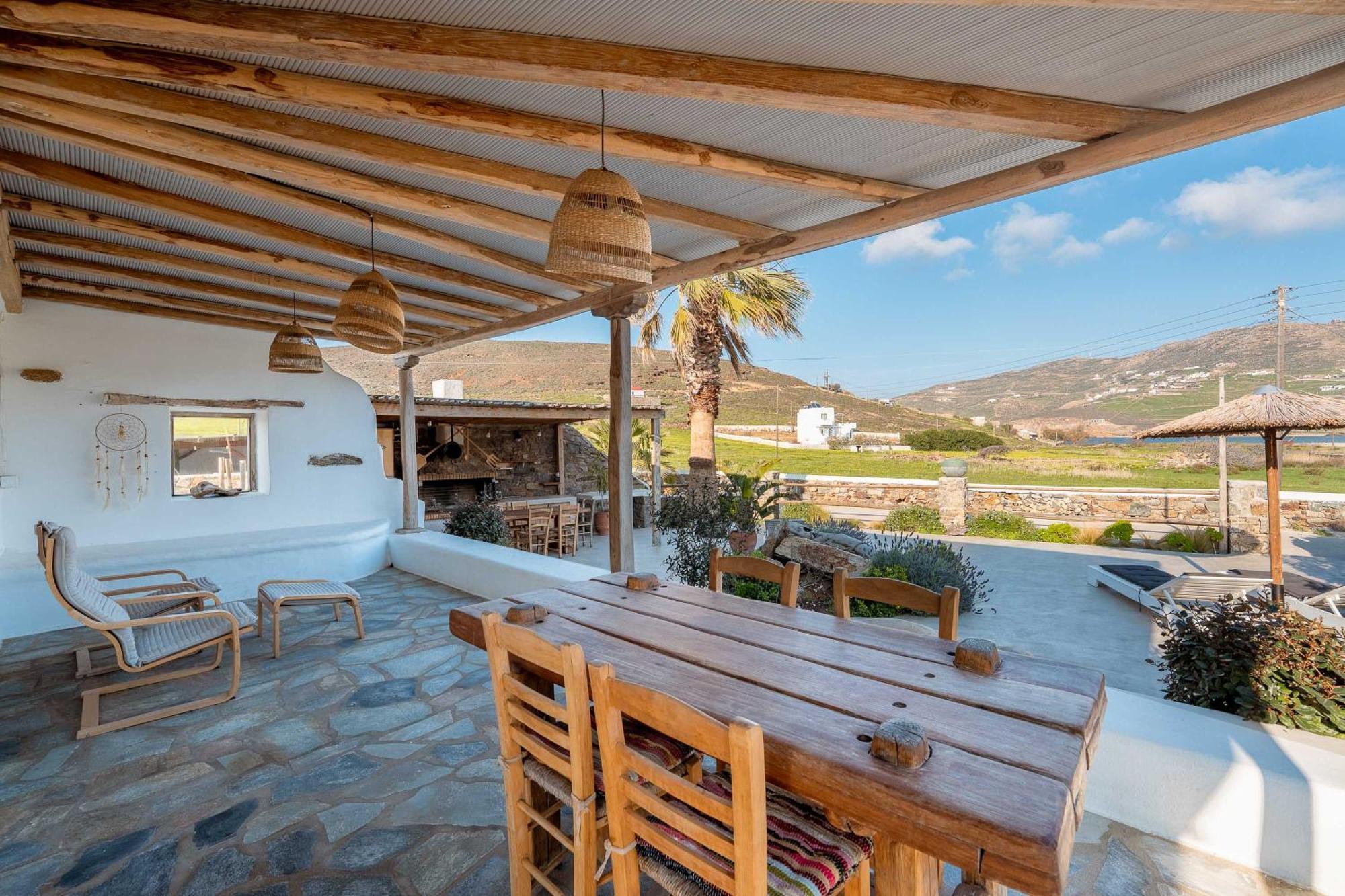 Blue Cove Maisonette At Ftelia Beach, Seaview Mykonos Town