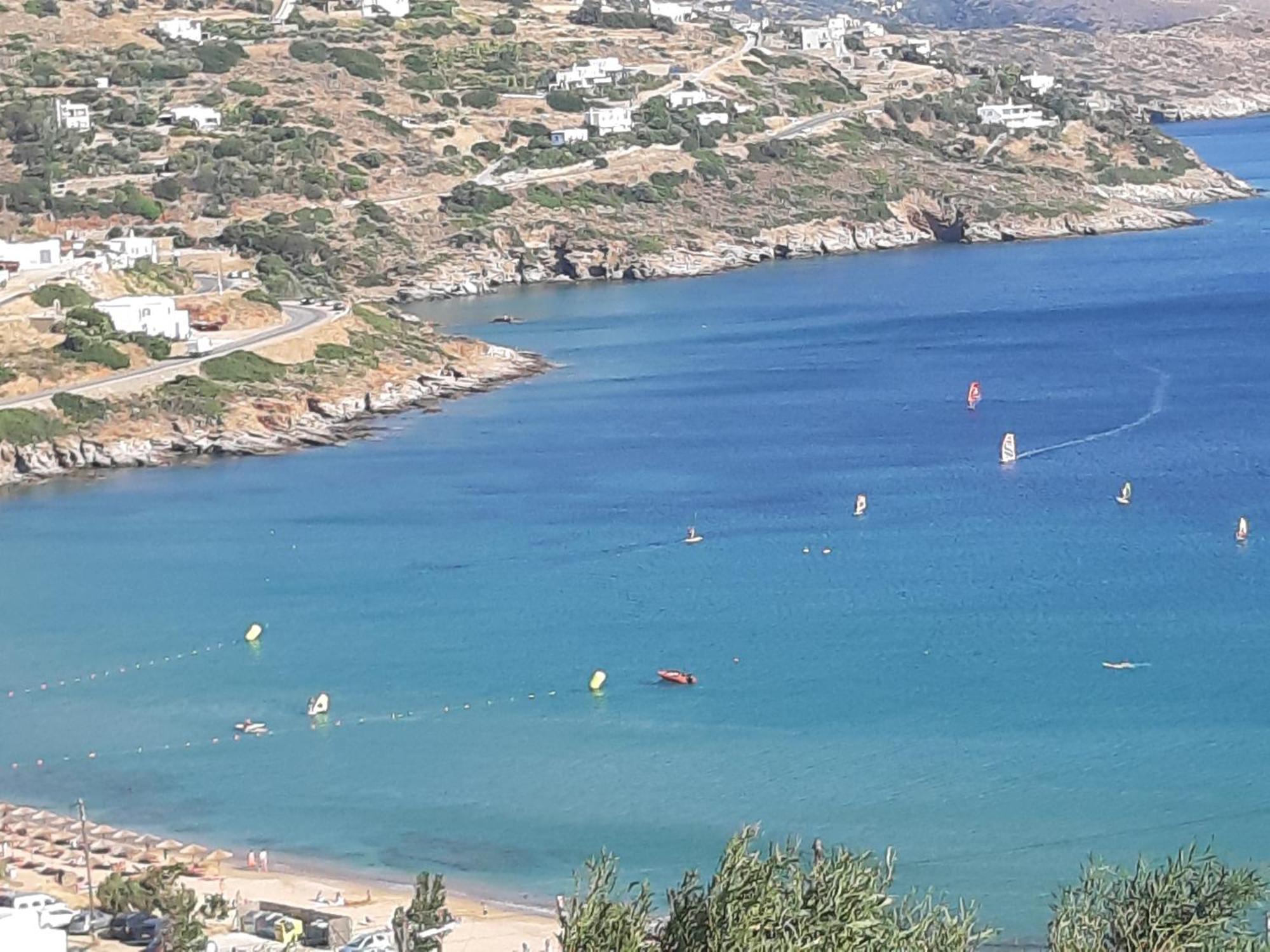 Andros Private Villa Overlooking The Blue Aegean Sea *