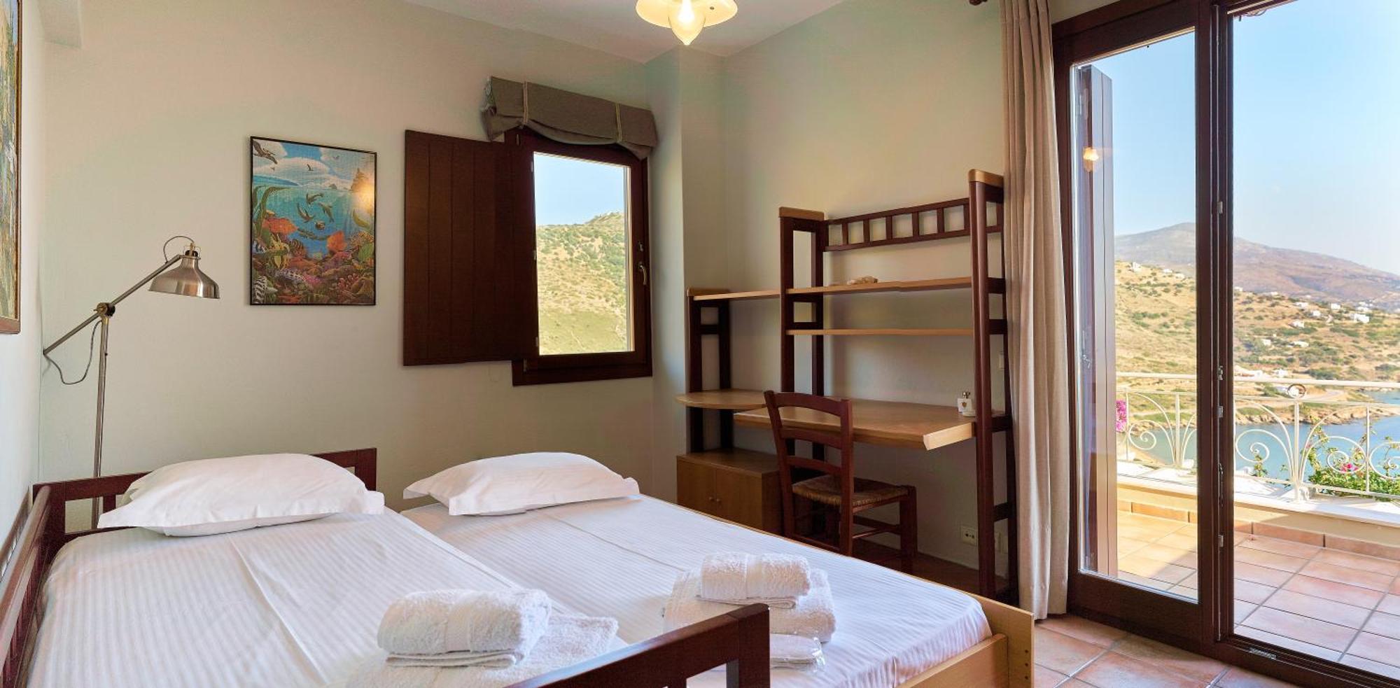Andros Private Villa Overlooking The Blue Aegean Sea Kipri (Andros)