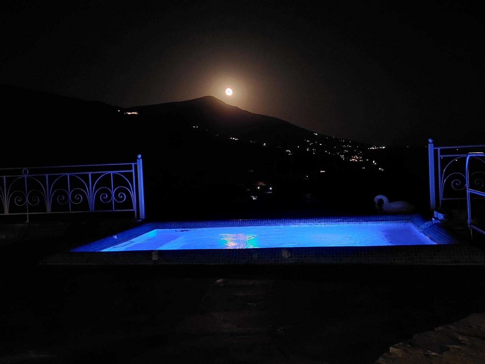 Andros Private Villa Overlooking The Blue Aegean Sea Villa
