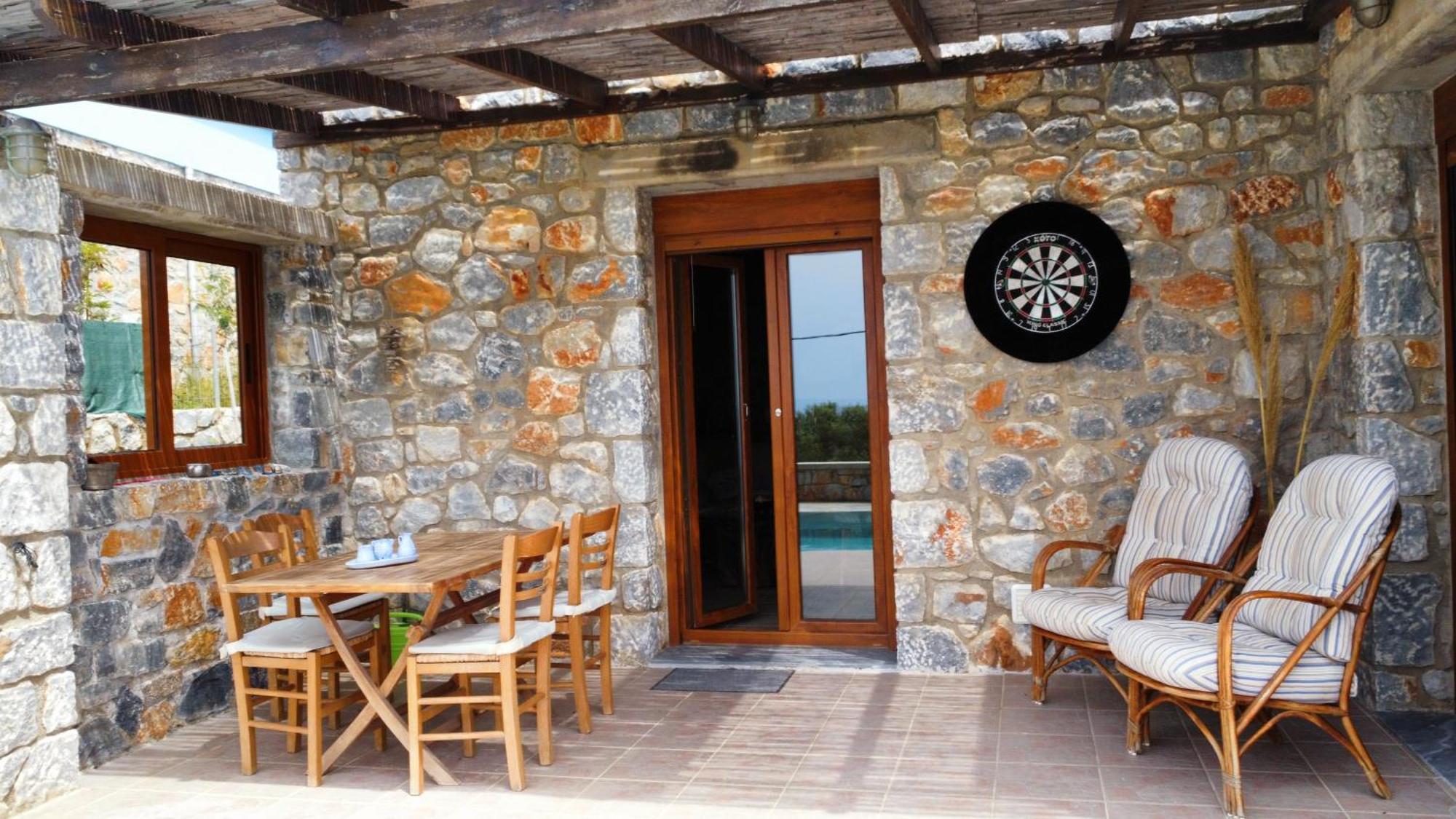 Mavri Ruhige Private Pool Villa, Meerblick * Agia Paraskevi (Agios Vasileios, Rethymno)