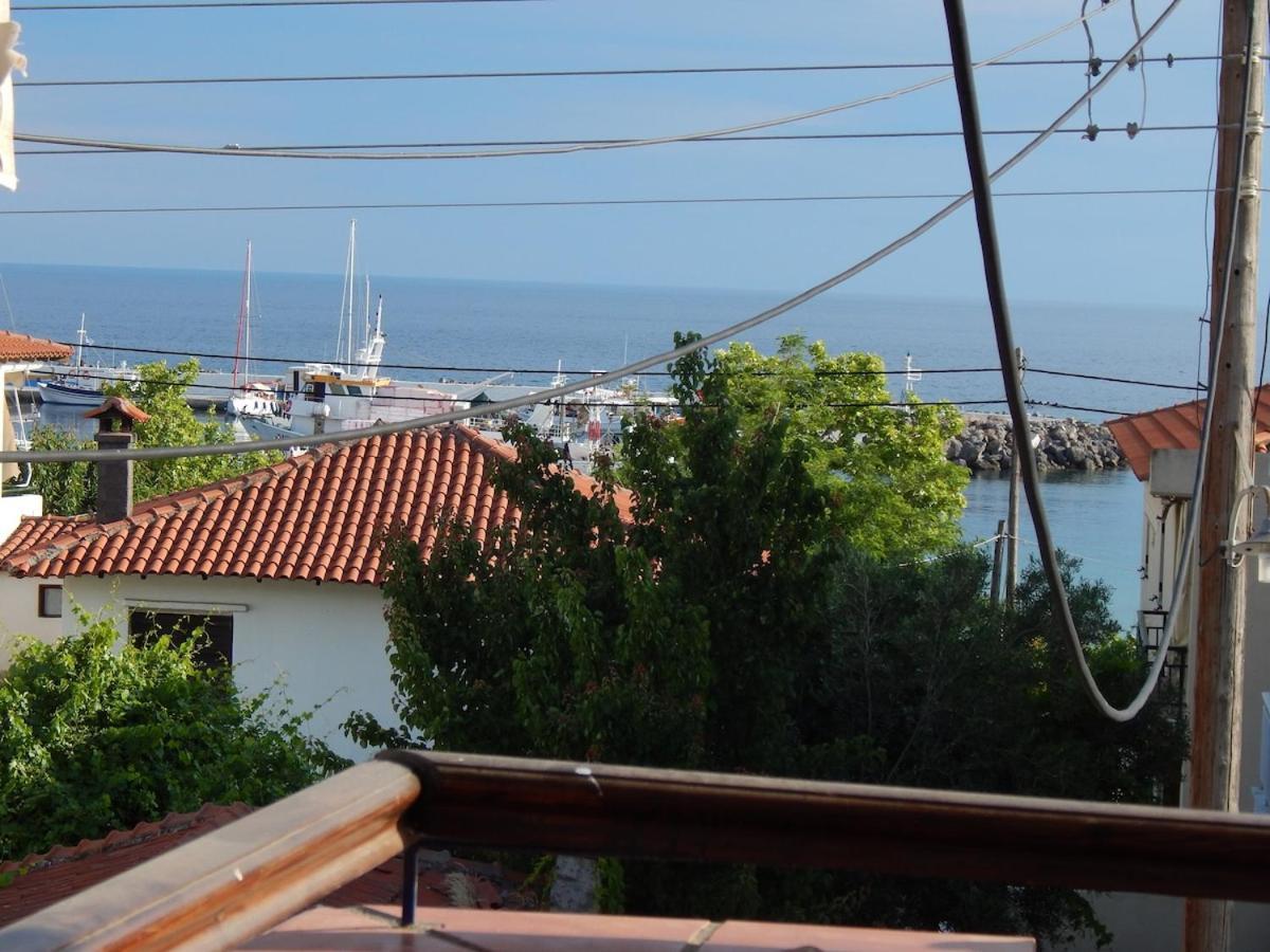 Greek House With Seaview,parking And Yard With Bbq *