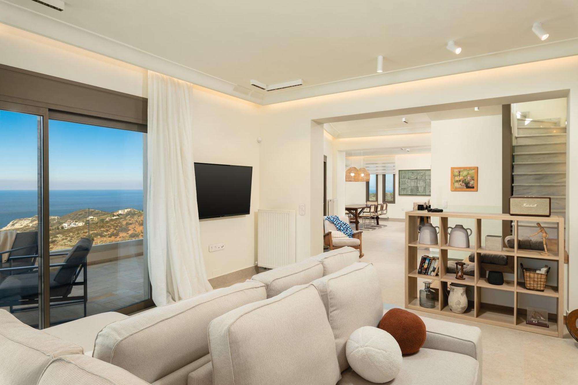 Minimalist Mediterranean Blue Key With Sea View & Infinity Heated Pool