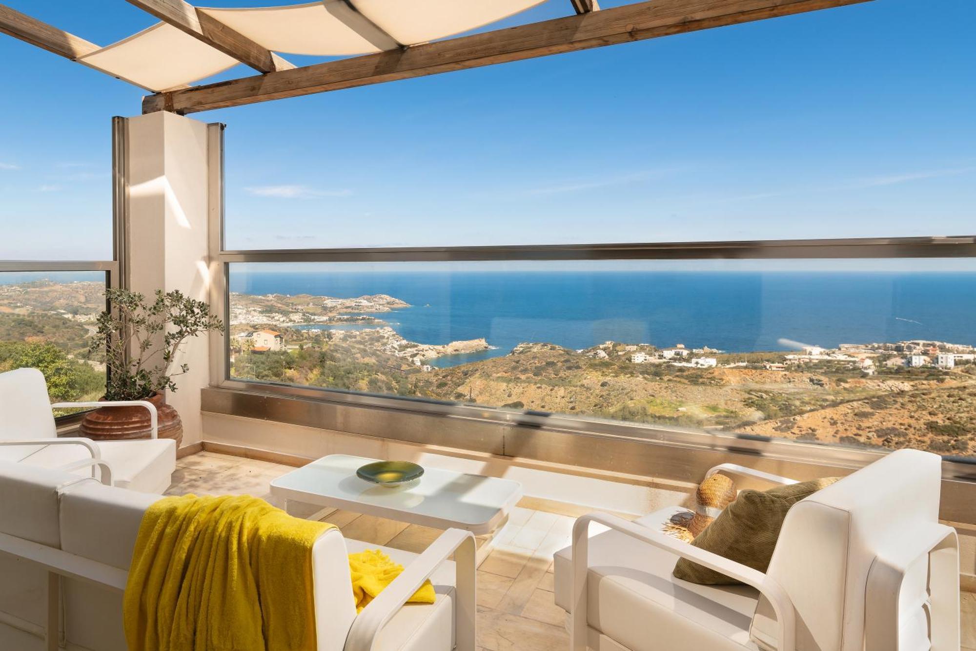 Minimalist Mediterranean Blue Key With Sea View & Infinity Heated Pool