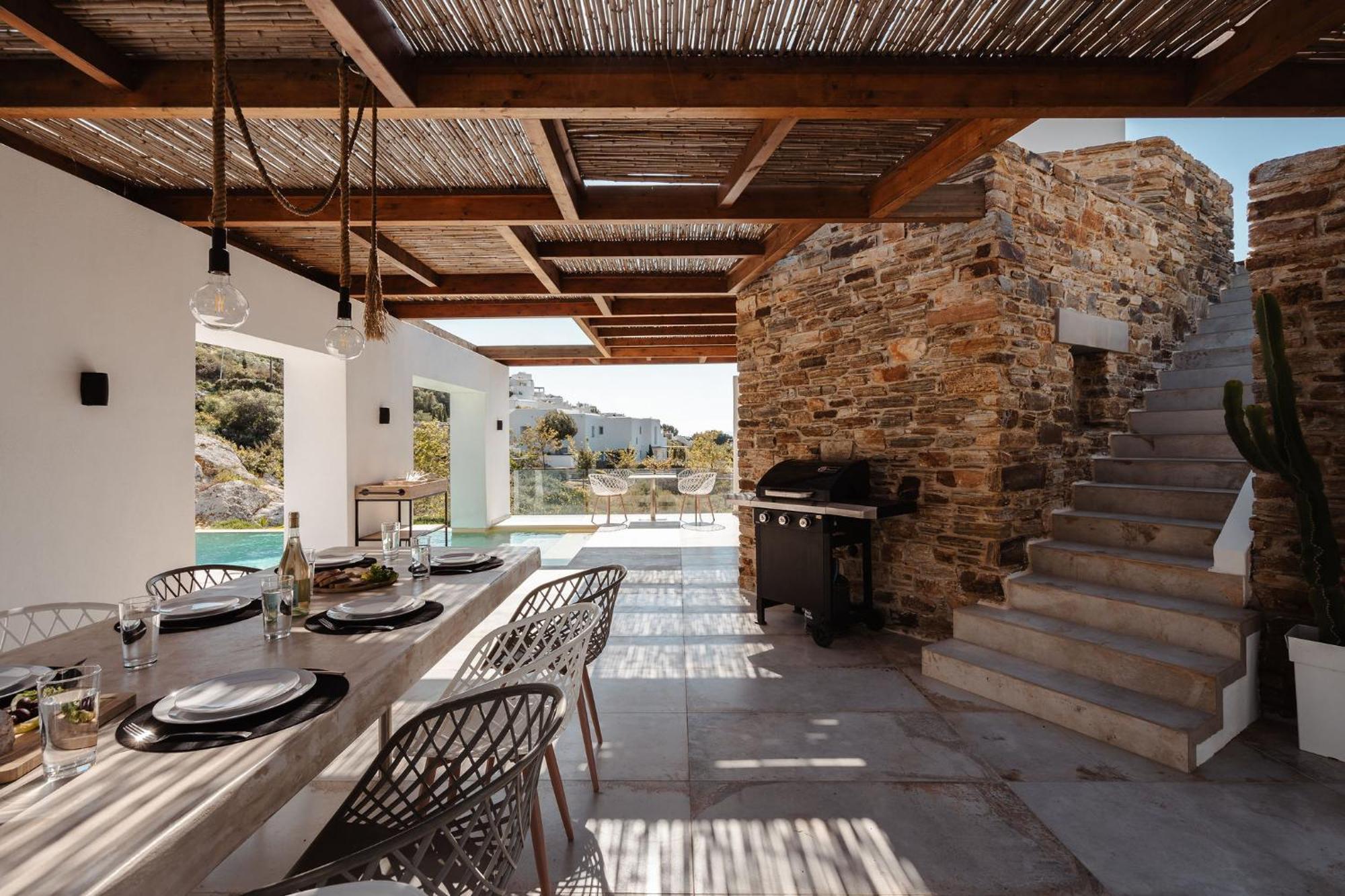 Sorriso - Beach, Seaview, Pool Villa Plaka (Naxos)