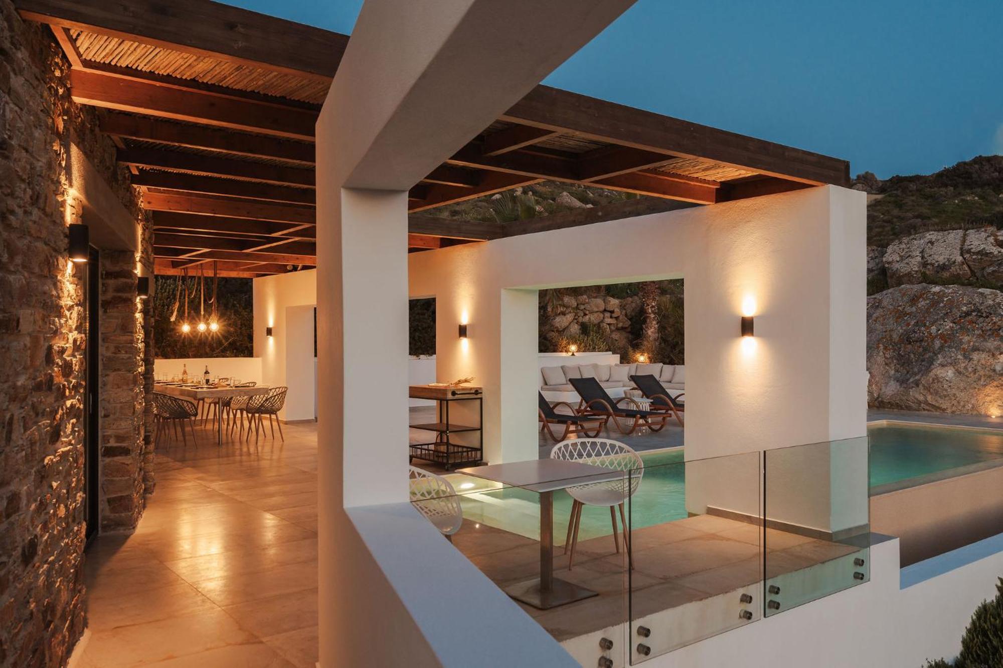 Sorriso - Beach, Seaview, Pool Villa Plaka (Naxos)