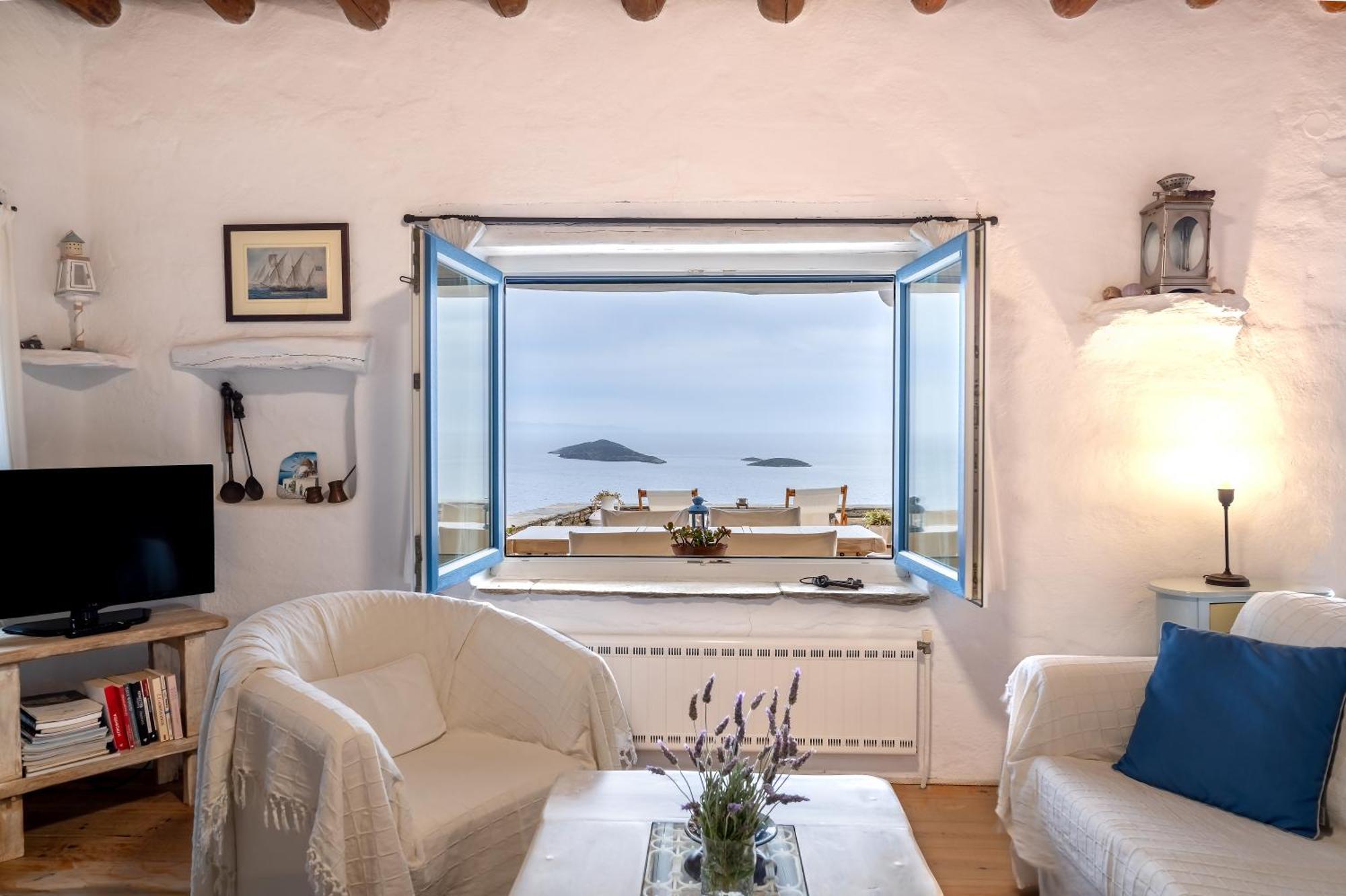 Spacious & Cozy Flat - 5 Mins To Batsi Bay Batsi (Andros)