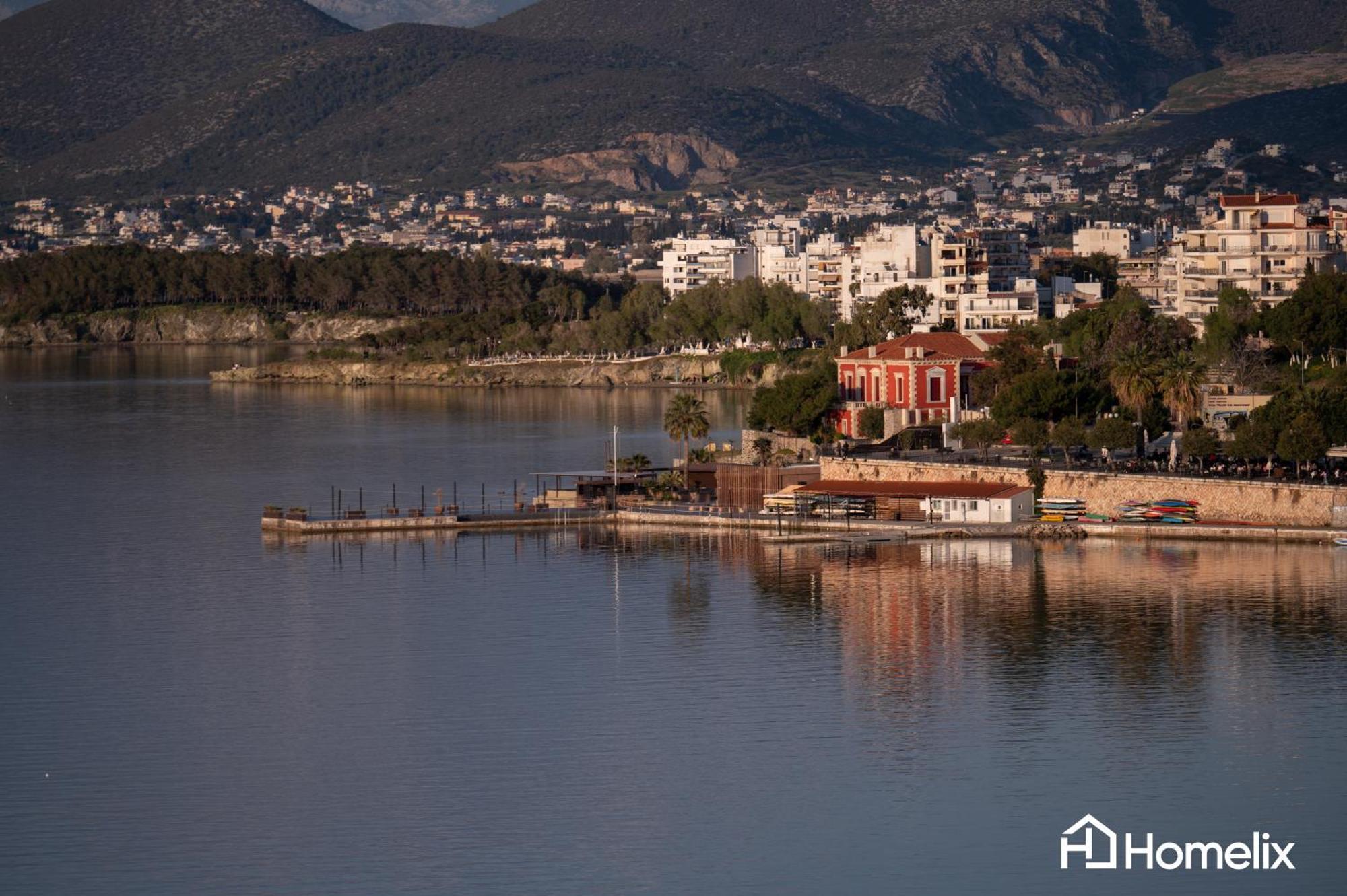 Apartment 30m² Cosy With Panoramic Sea View Chalkida