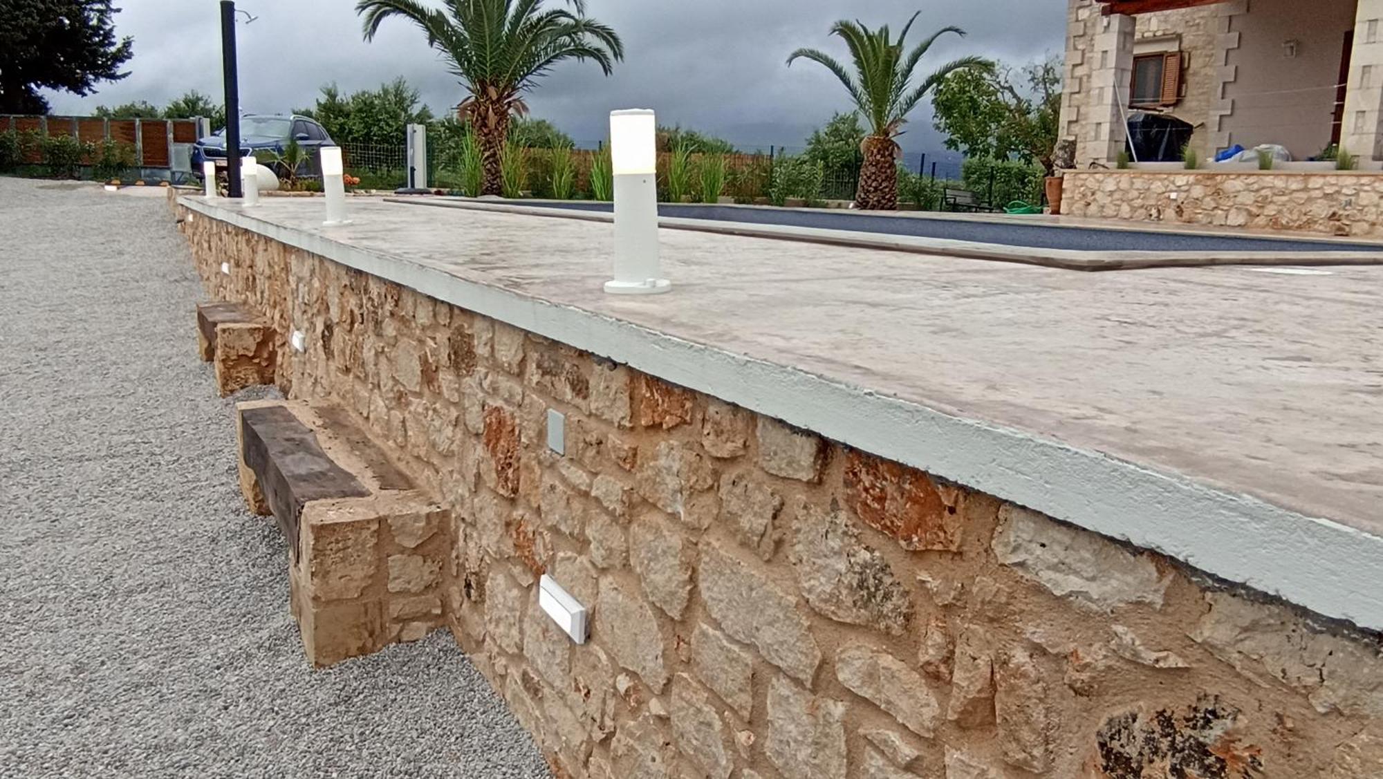 Villa Stone Halepa With Panoramic View.
