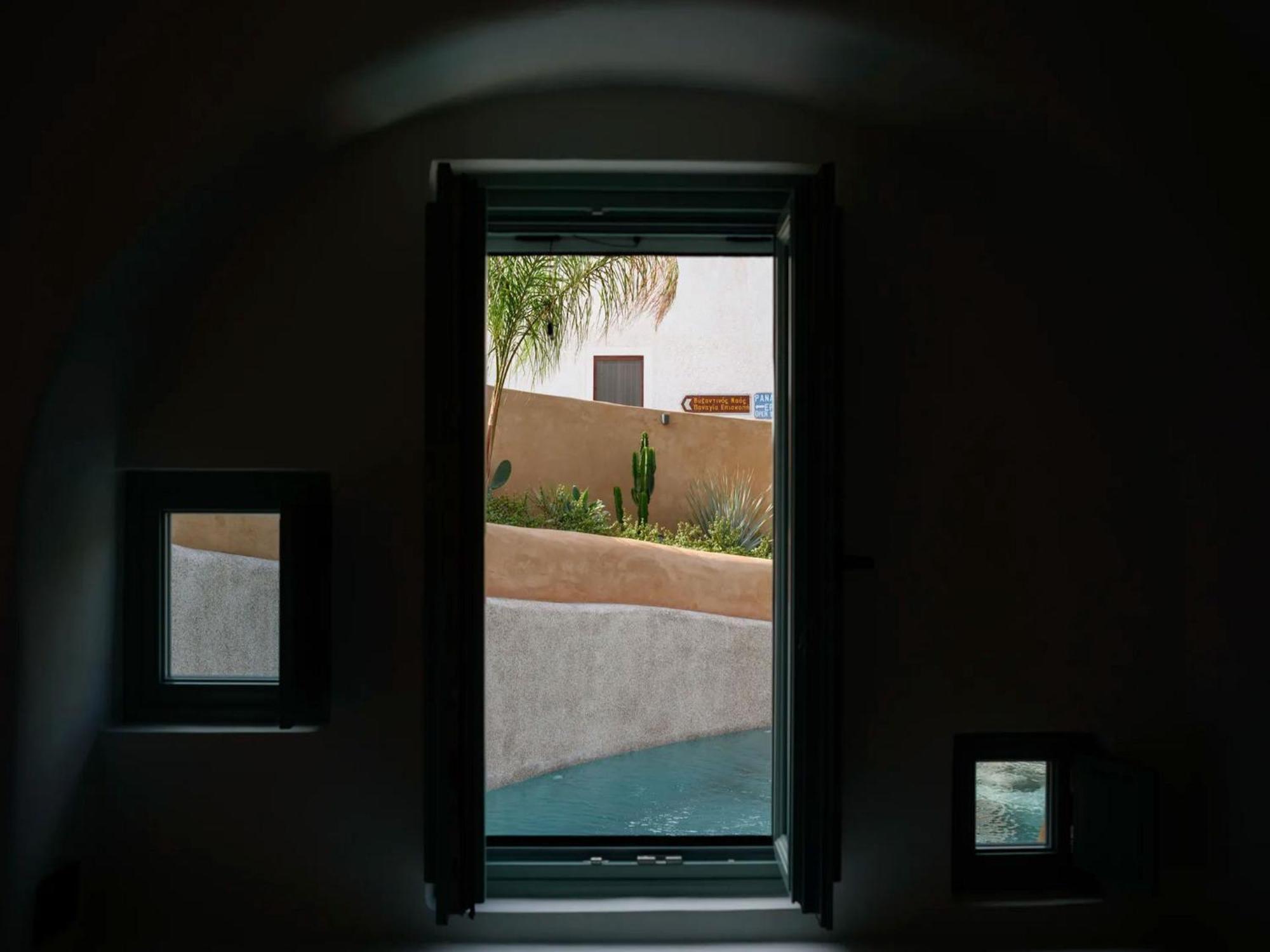 Luxury Santorini Potamos: Private Heated Pool Retreat Villa Exo Gonia