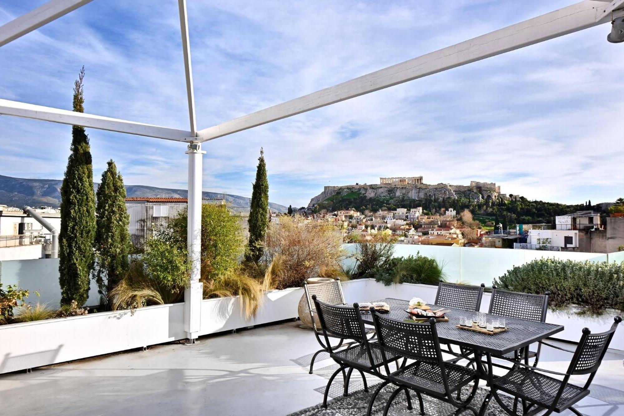 Stunning Athens Penthouse Historic Centre Location Alto Penthouse Acroposlis View Psyrri Villa