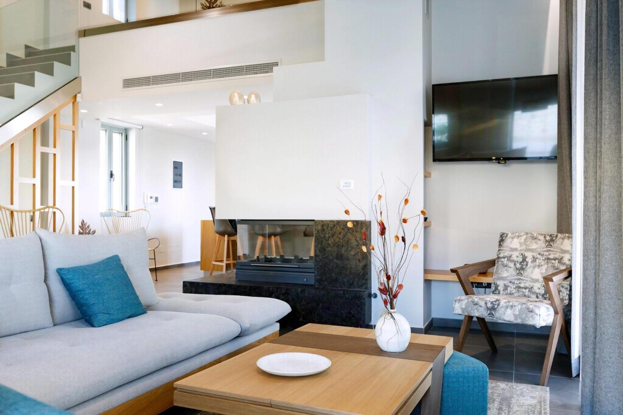 Exquisite Crete Villa Villa Kleanthi 4 Bedroom Private Pool Panoramic Sea View Chania Stalos