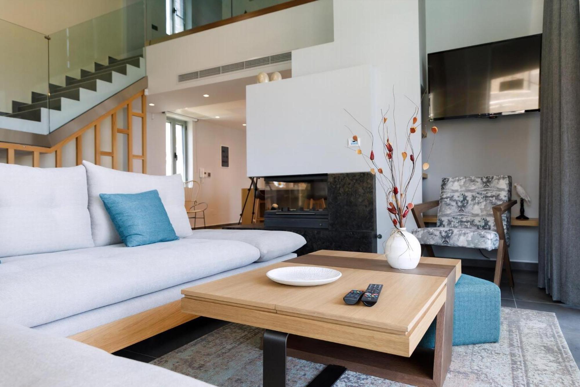 Exquisite Crete Villa Villa Kleanthi 4 Bedroom Private Pool Panoramic Sea View Chania Villa *