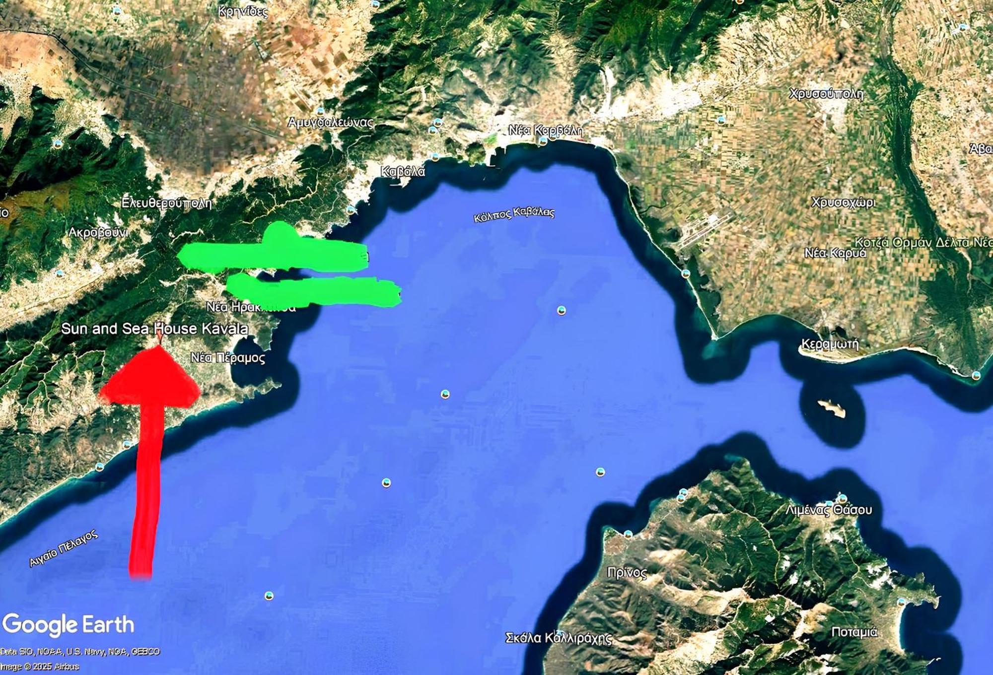 Sun And Sea House Kavala Ammolofoi αμμόλοφοι Holiday home *