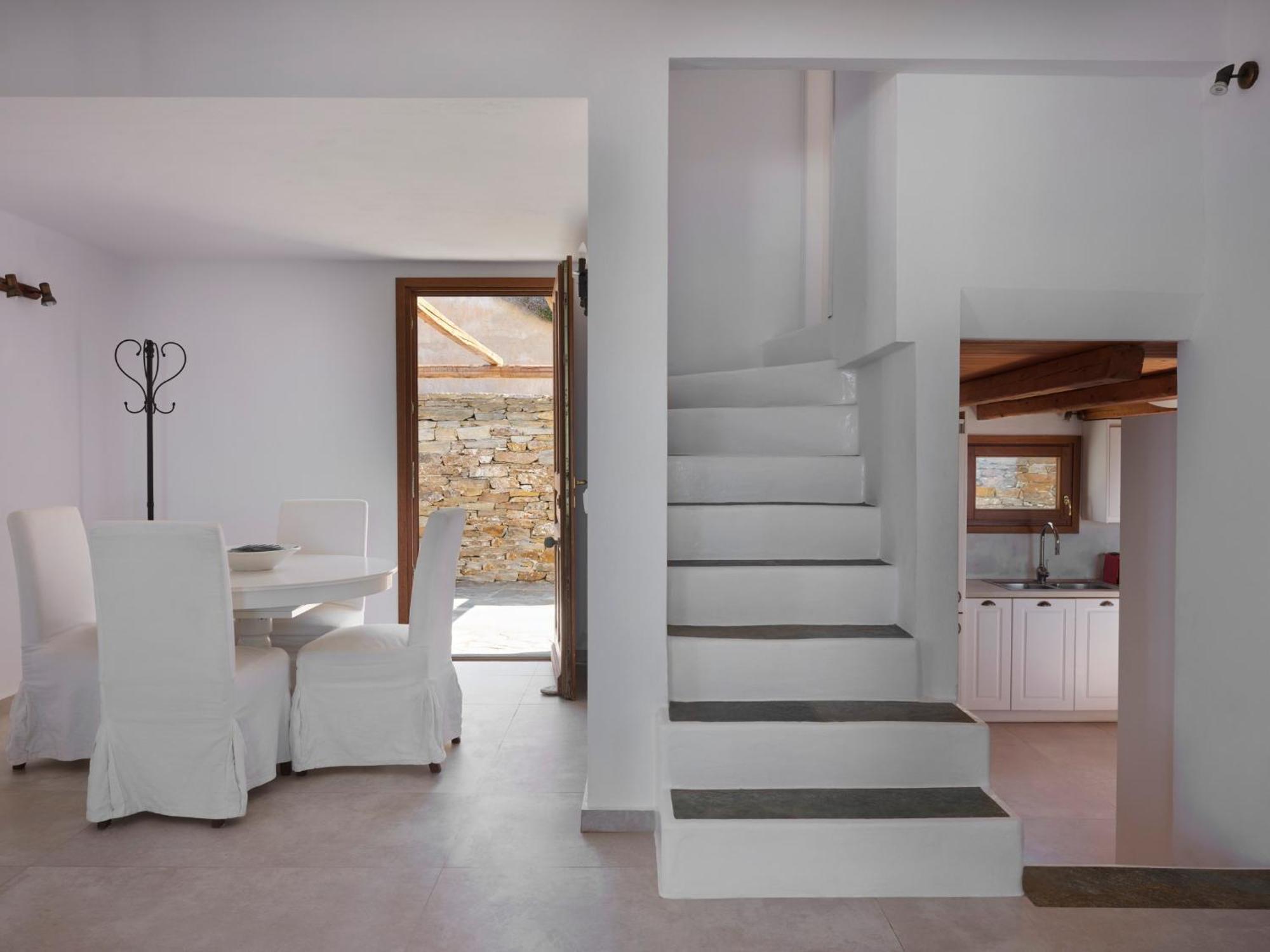 Stone With A Sea Water Swimming Pool And A Sea And Sunset View * Melissaki