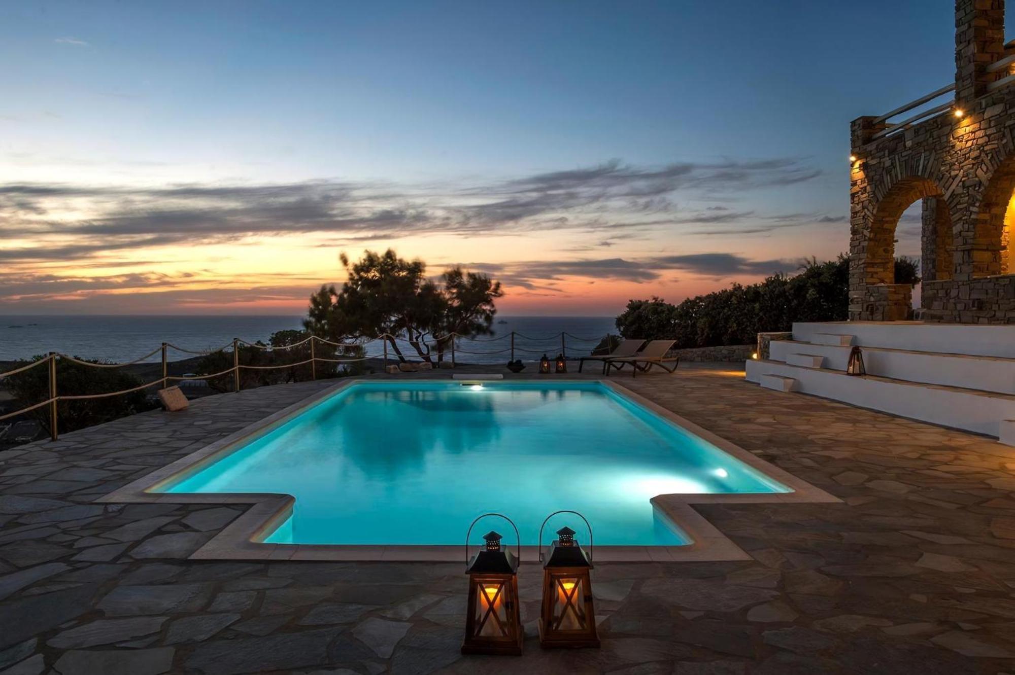 Platinum Ocyrhoe Iii 4 Bedrooms Private Pool Fantastic Sea Views Parikia Villa *