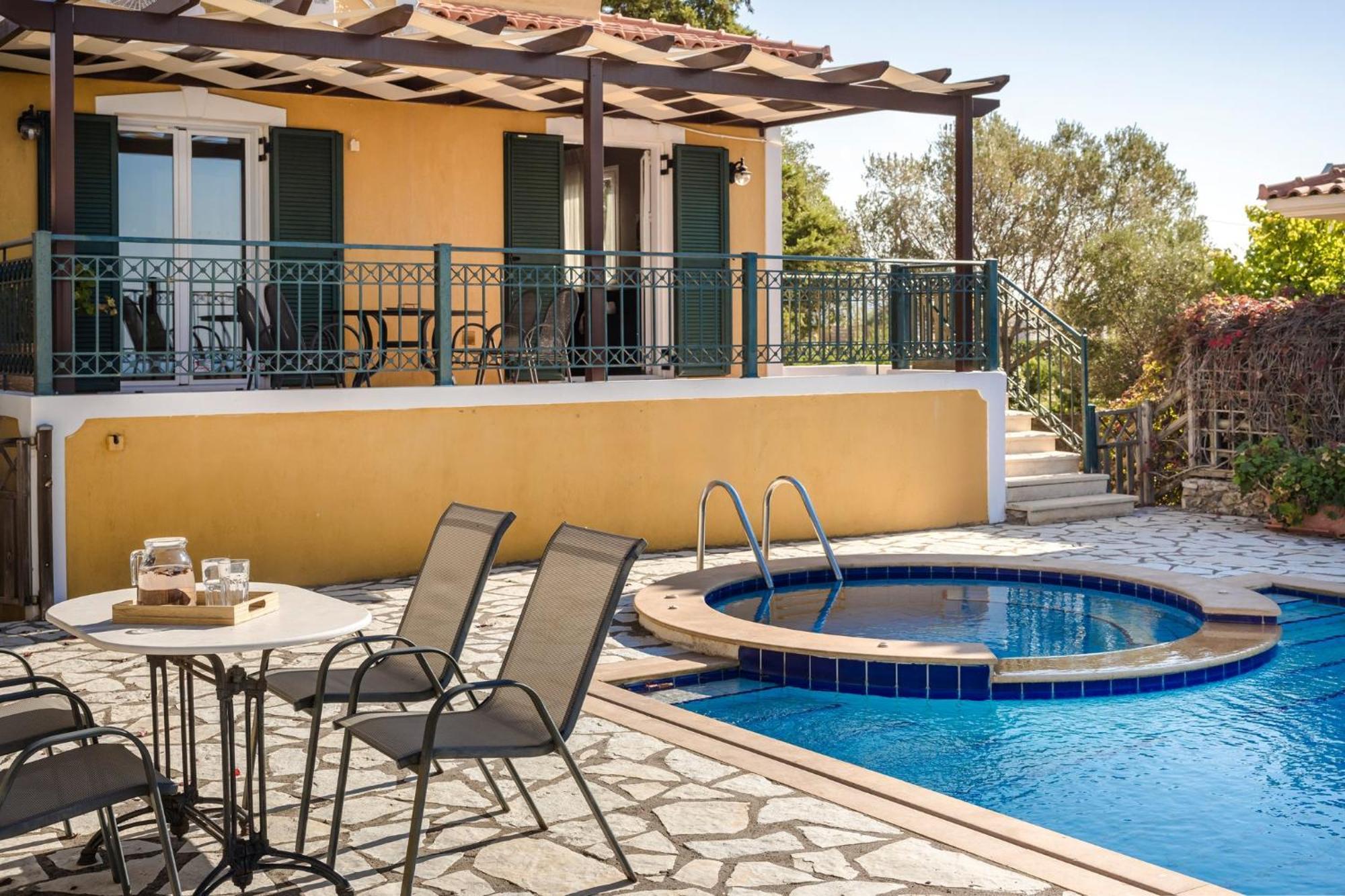 Lassi Seaview Private Pool Efrosini Short Walk To Centre Villa