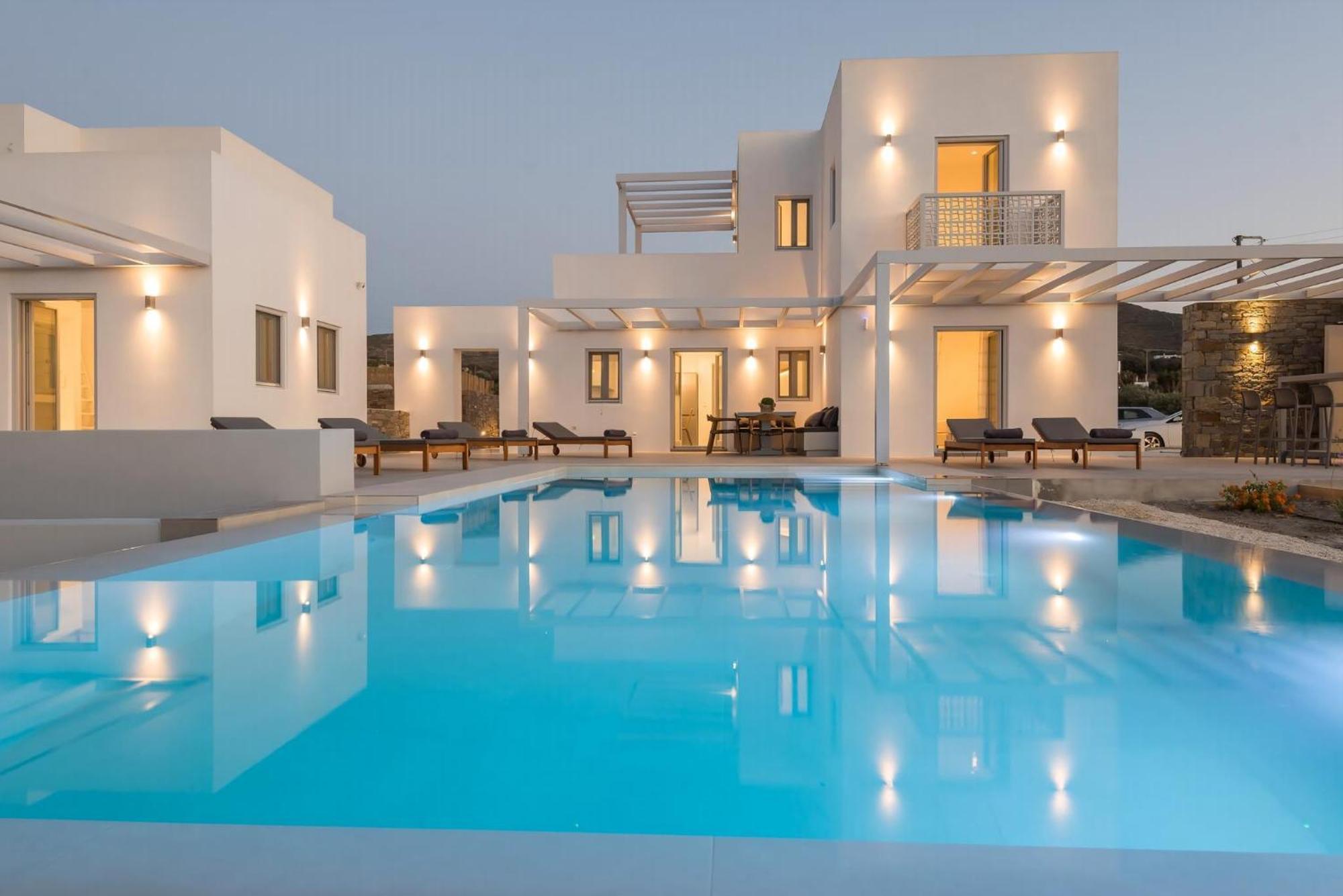 Villa Beautiful Paros Villa 1 Bedroom The Calming Villa Wonderful Sea Views Jacuzzi Naousa