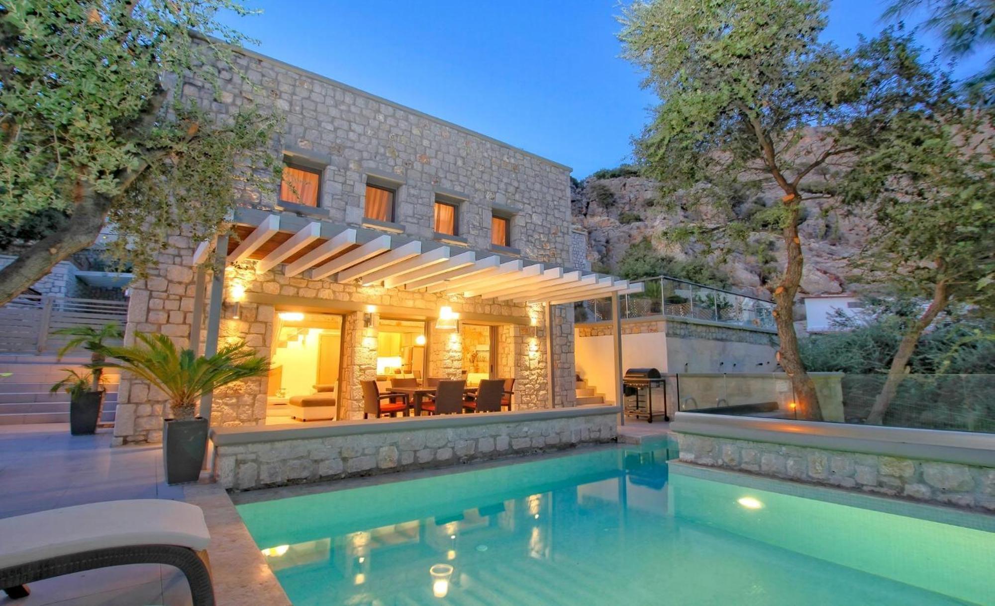 Executive Rhodes Barbie 2 Bedroom With Sea Views Pefkos Pefki (Rhodes)