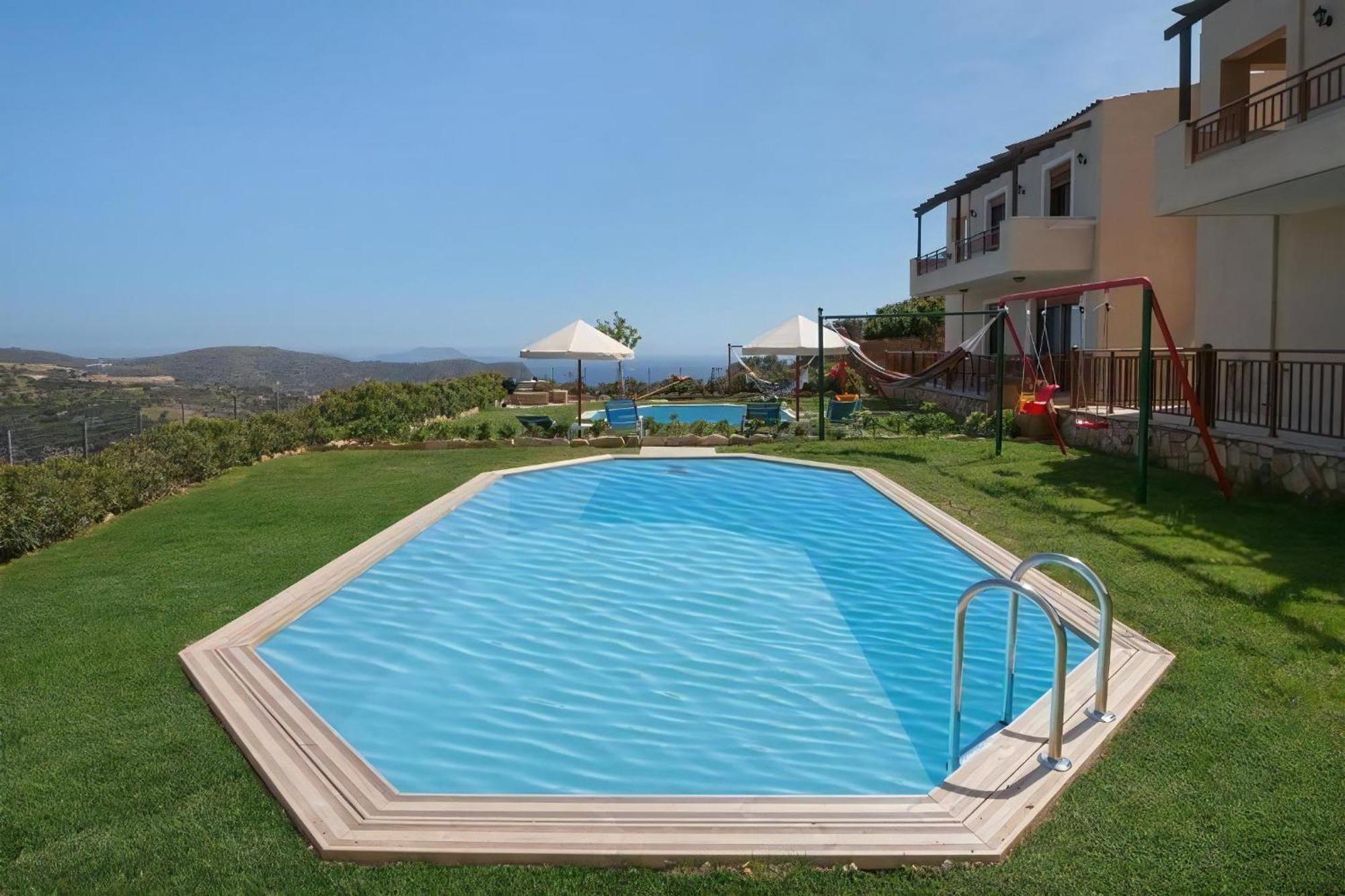 Superior Crete Villa 2 Bedroom Villa Stefania Private Pool Sea View Triopetra * Triopetra