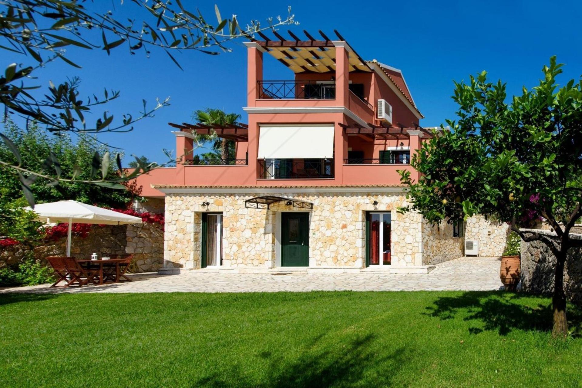 Villa Luxury Corfu Villa Villa Dassia Rose Private Pool 4 Bedrooms *