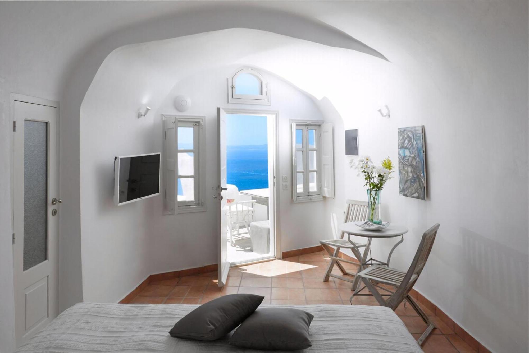Villa Elegant Santorini House Villa Horizon Caldera View-Outdoor Hot Tub Oia Tholos (Santorini)