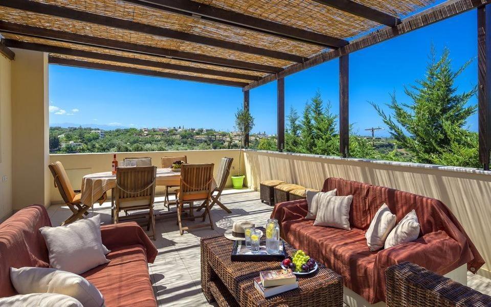 Exclusive Crete Citrus 3 Bedroom Private Pool Rethymnon Villa Asterion