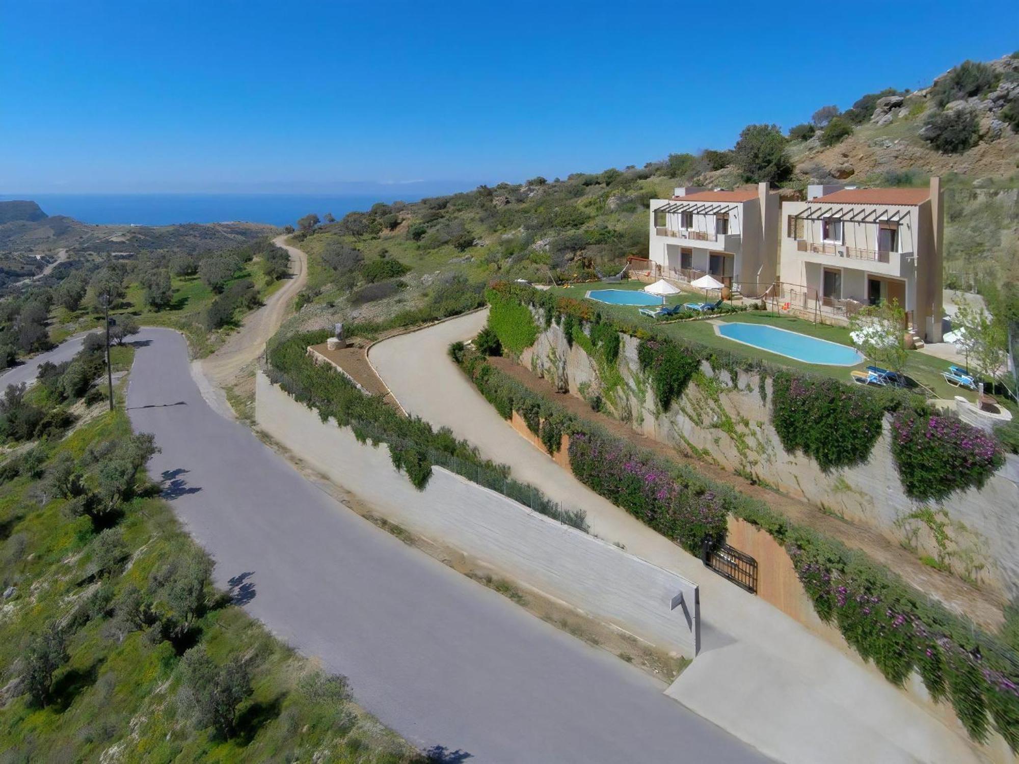 Superior Crete Villa 2 Bedroom Villa Stefania Private Pool Sea View Triopetra *