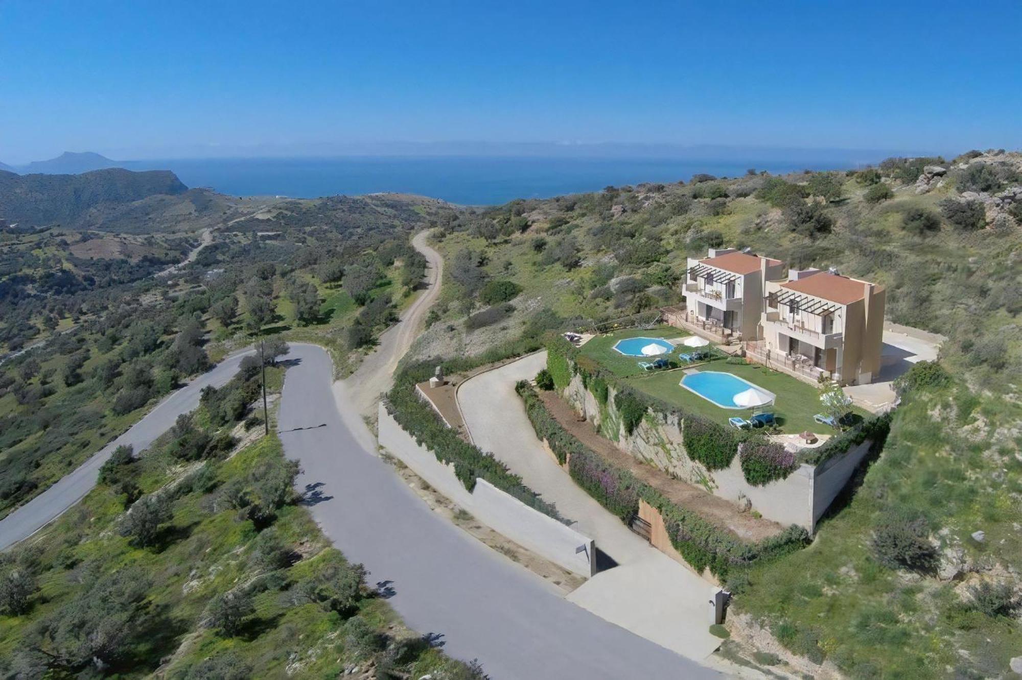 Villa Superior Crete Villa 2 Bedroom Villa Stefania Private Pool Sea View Triopetra *