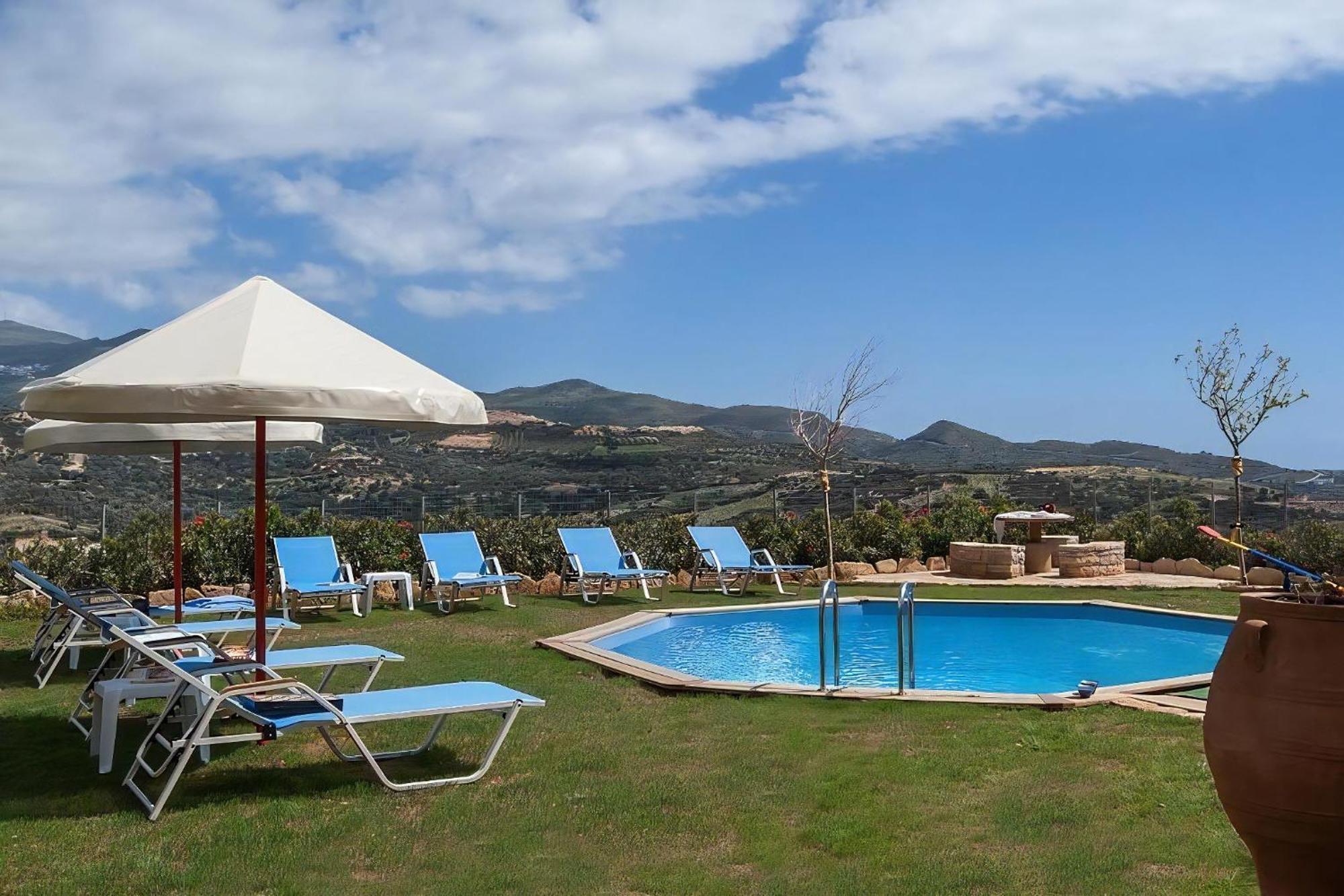 Superior Crete Villa 2 Bedroom Villa Stefania Private Pool Sea View Triopetra Villa Triopetra