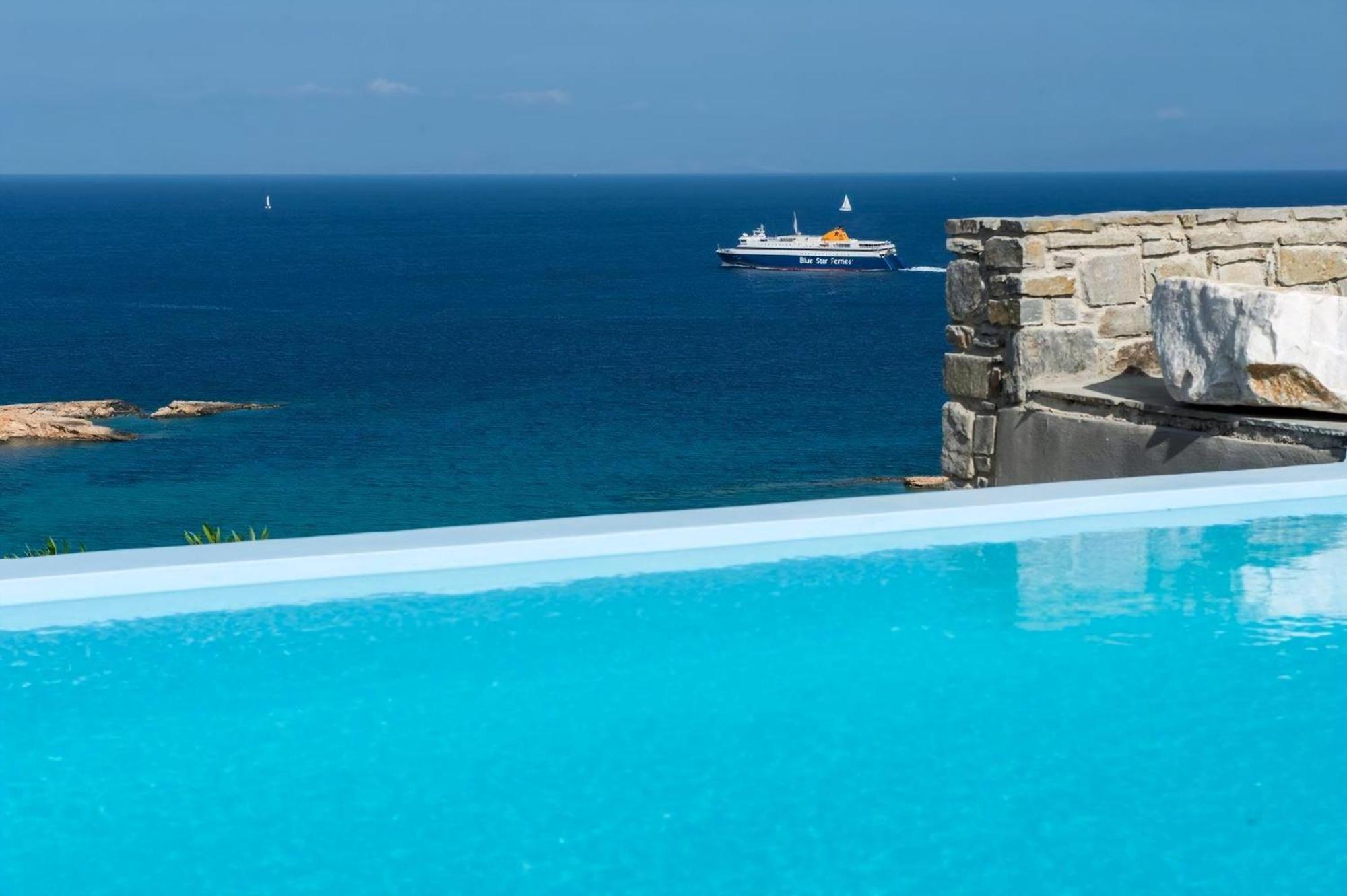 Platinum Paros 3 Bedroom Amazing Sea Views Private Infinity Pool Access Parikia *