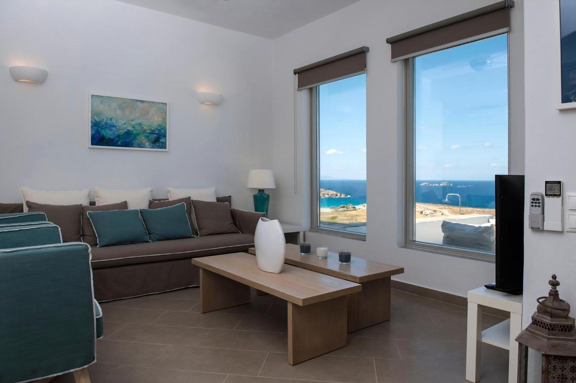 Platinum Paros 3 Bedroom Amazing Sea Views Private Infinity Pool Access Parikia Parasporos
