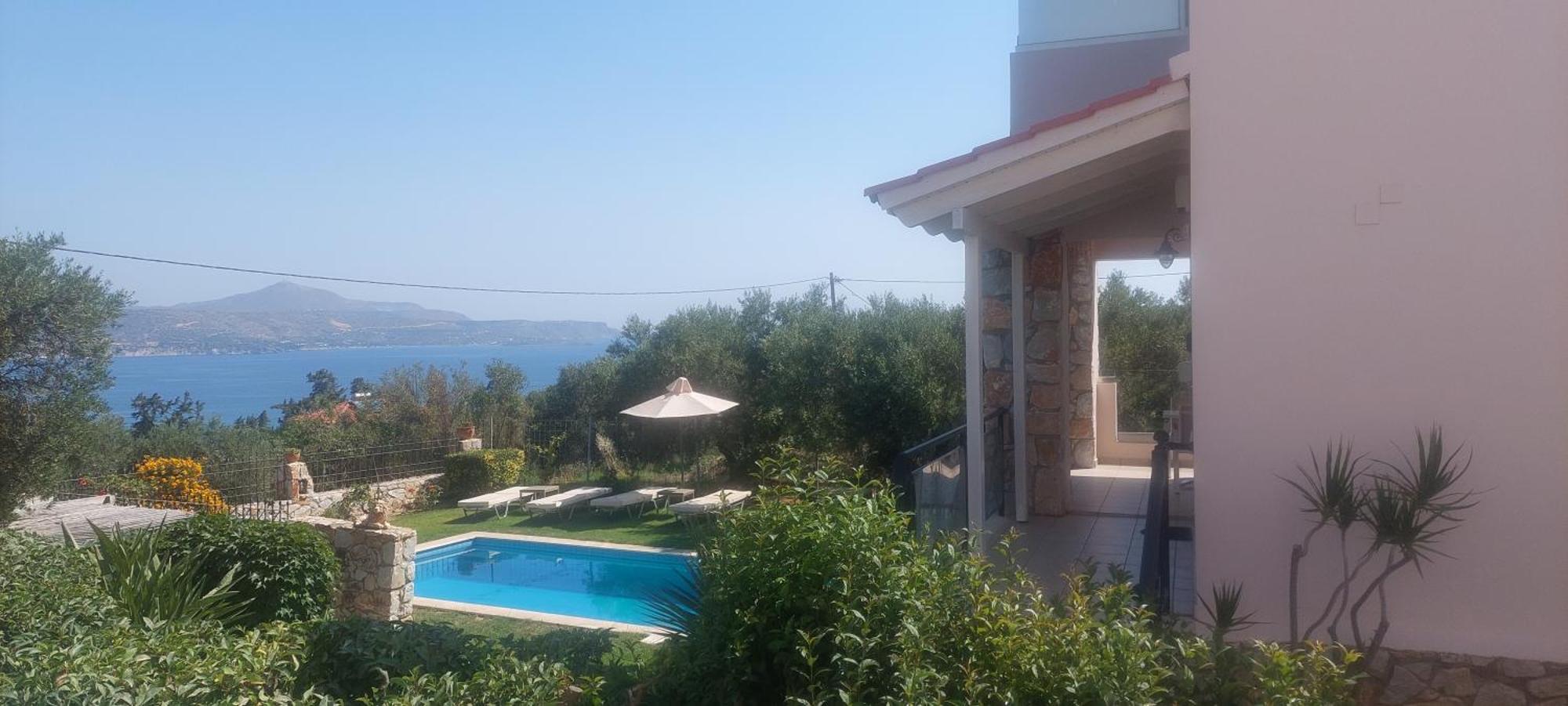 Sea View Manolis With Private Pool Near The Villa *