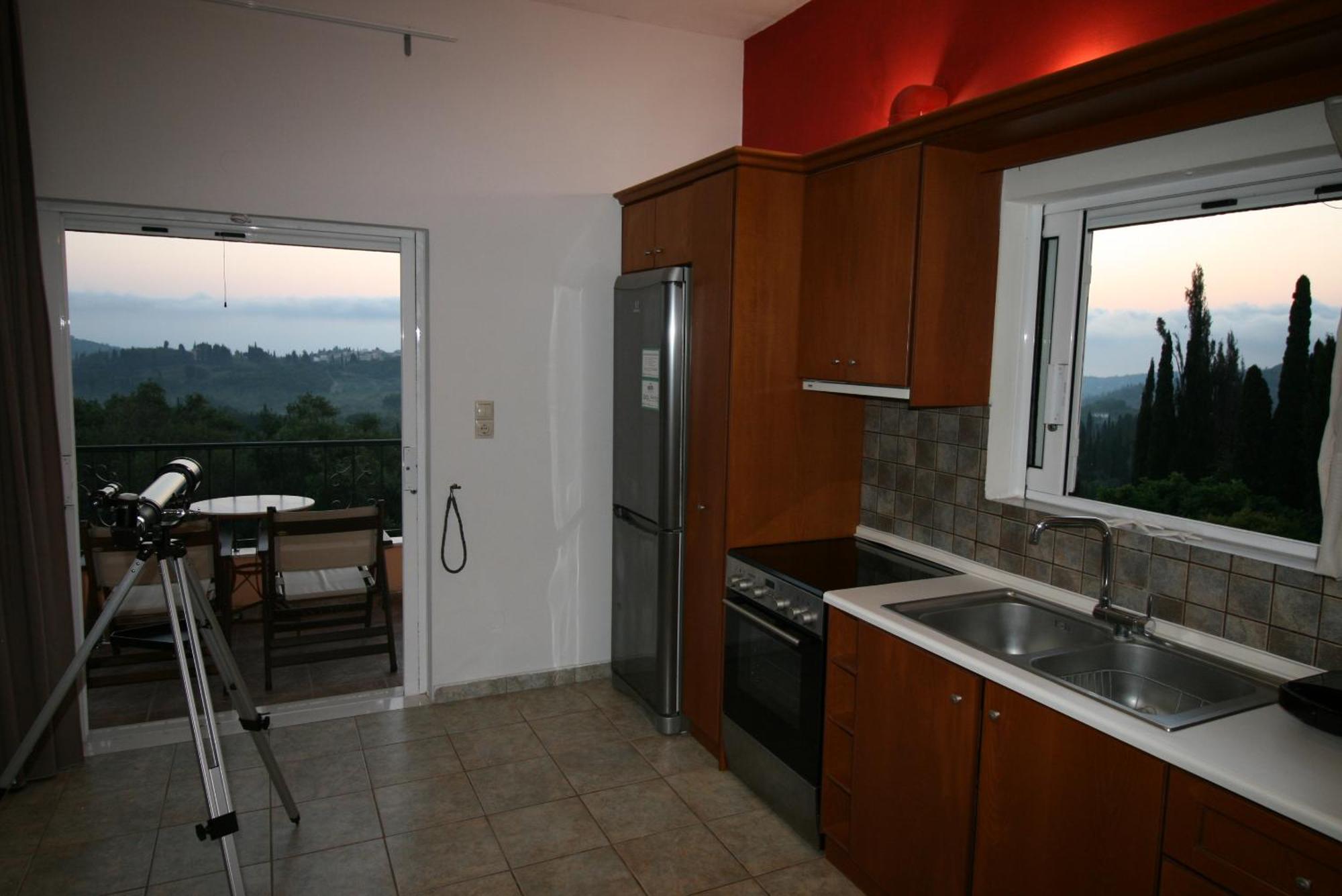 Corfu Quality Suite, Tranquility, Mountain & Sea Views *