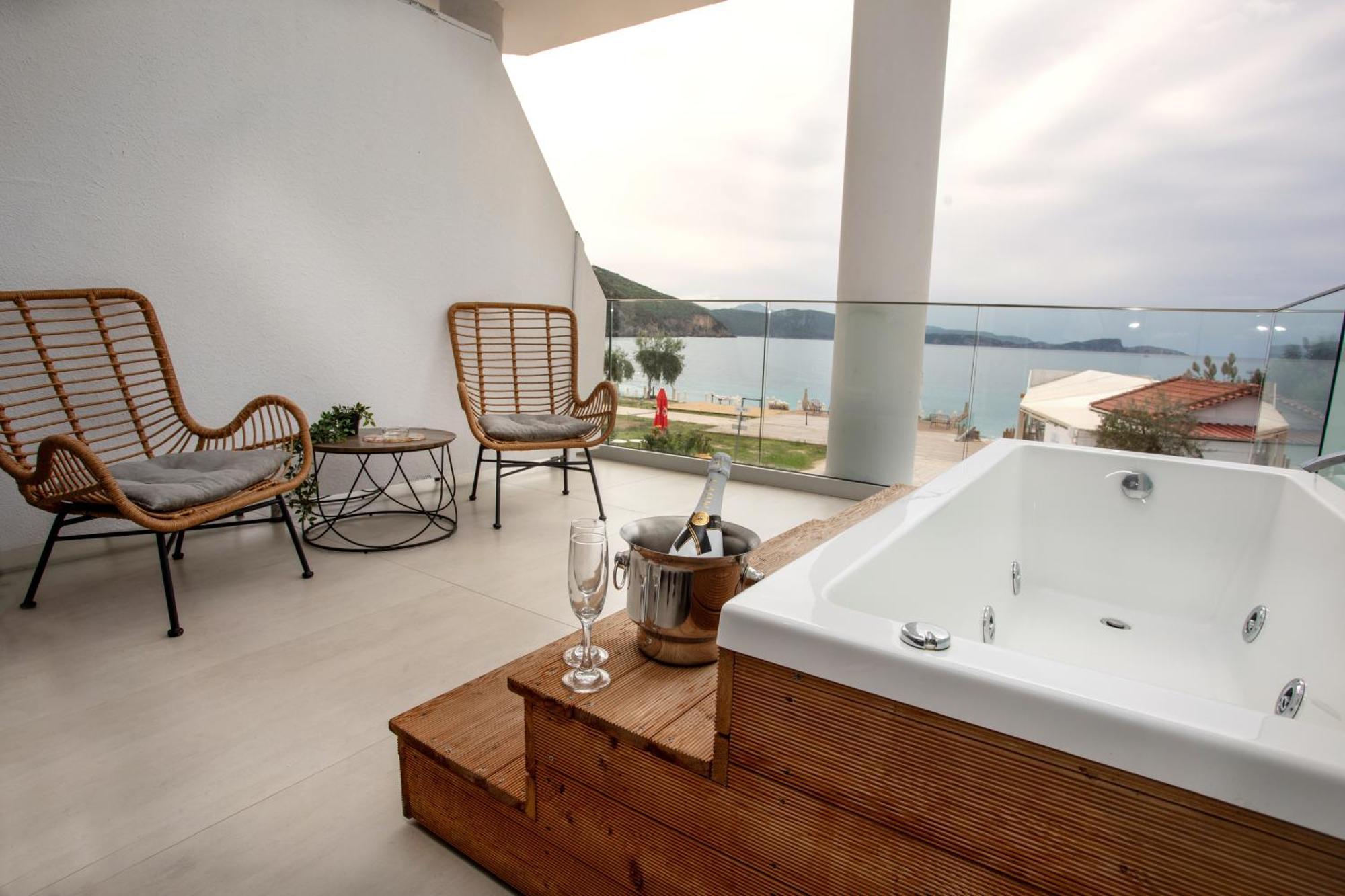 Enjoy Lichnos Bay Village, Camping, And