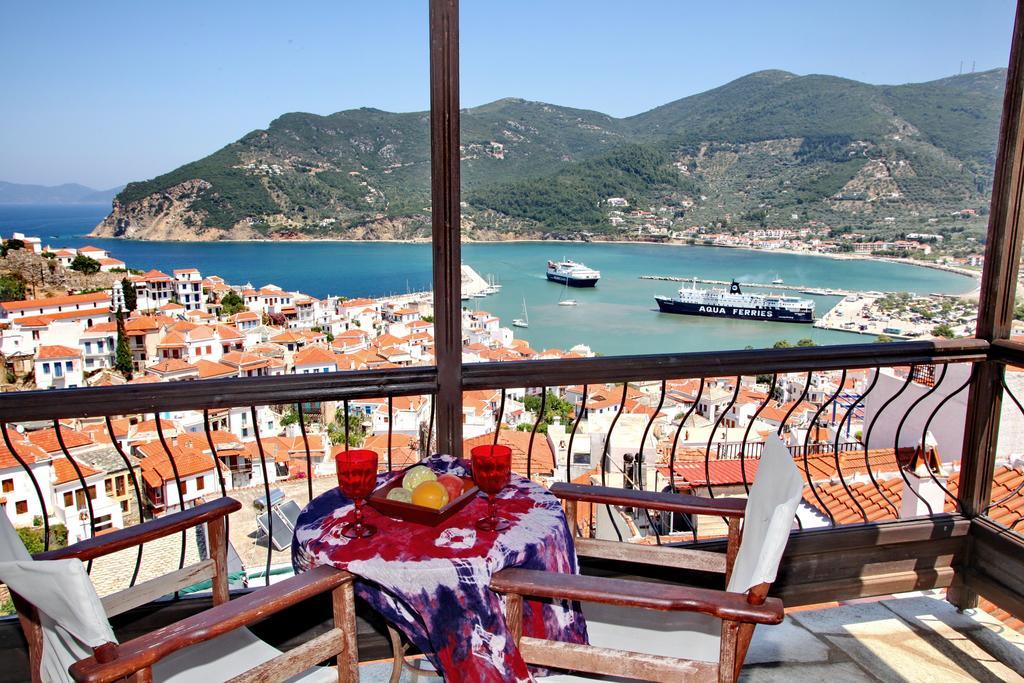 Hotel Aperanto Galazio Skopelos Town