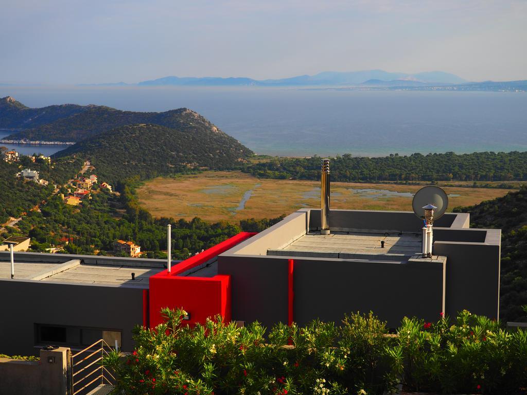 Red Grey Sea View Schinias