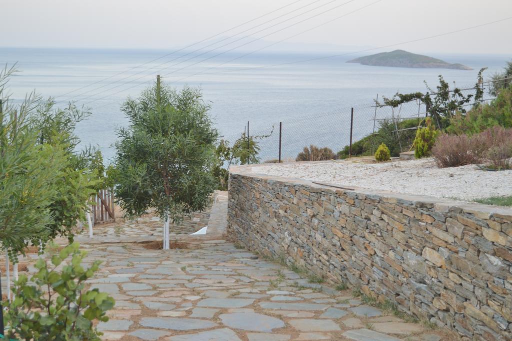 Andros Private Villa Overlooking The Blue Aegean Sea