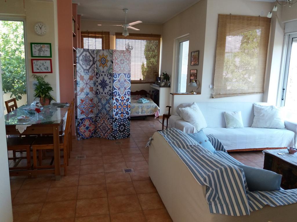 Antonia's House With Free Bikes Aegina
