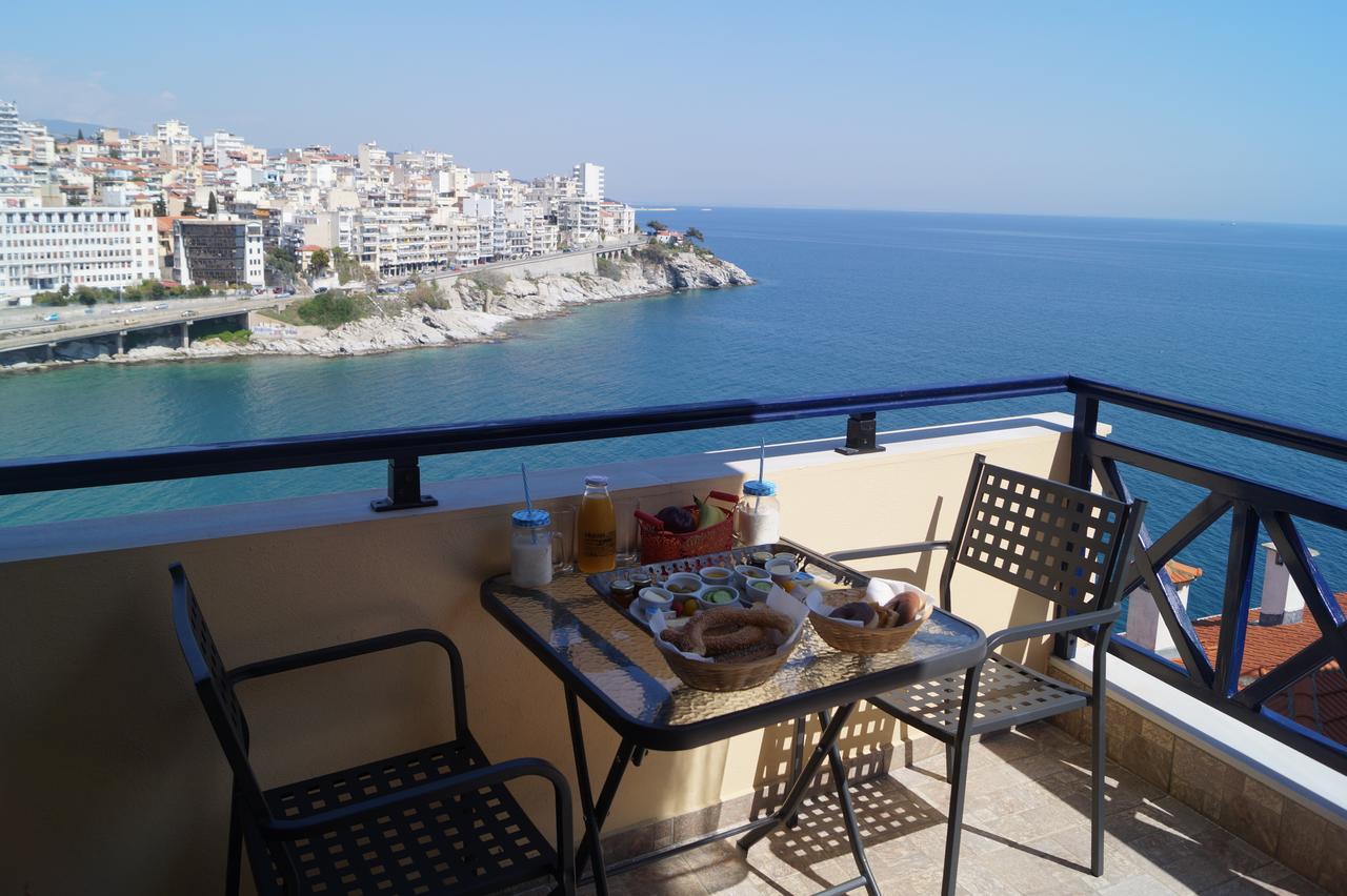 Apartment Blue Window Kavala