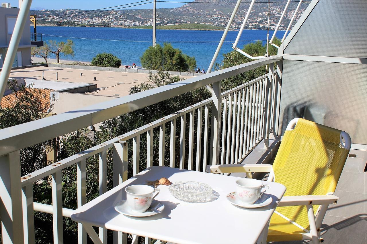 Sea View In Front Of The Of Agia Marina Apartment Porto Rafti