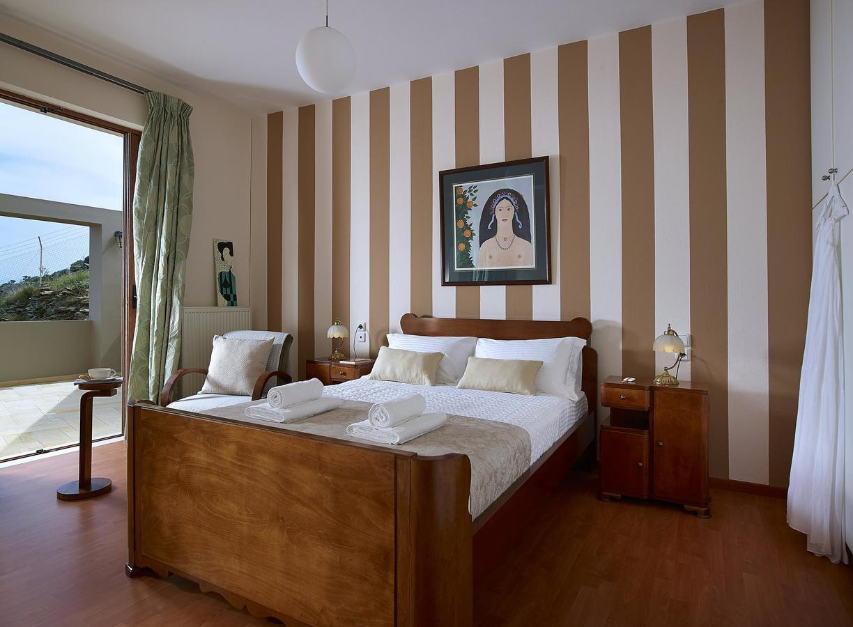 Villa Minimalist Mediterranean Blue Key With Sea View & Infinity Heated Pool Agia Pelagia (Crete)