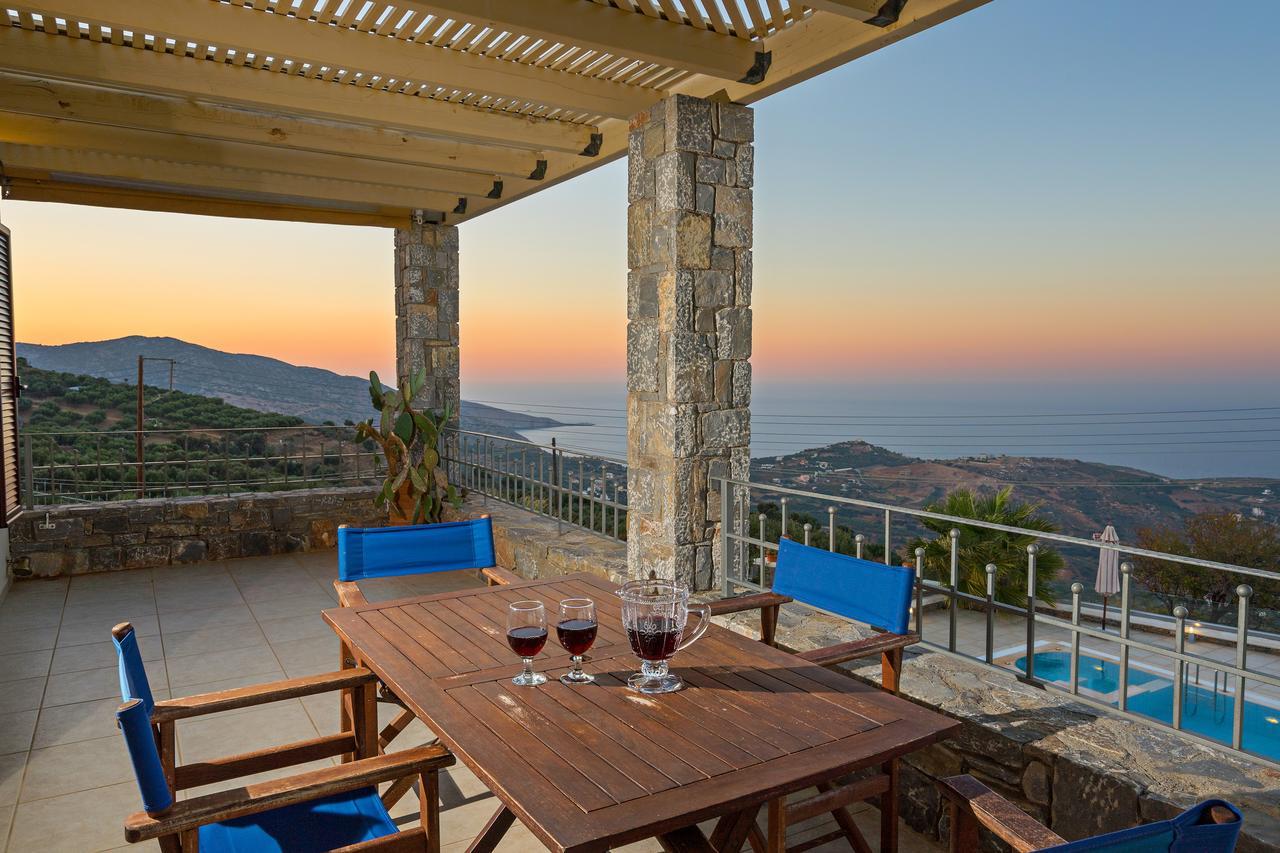 Villa Sea Views At Anemomylos With Heated Pool, Ping Pong And Tennis Agia Pelagia (Crete)