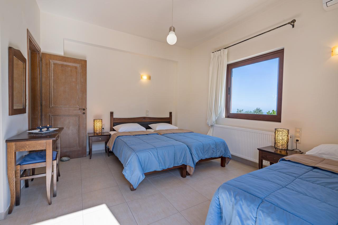 Sea Views At Anemomylos With Heated Pool, Ping Pong And Tennis Villa Agia Pelagia (Crete)