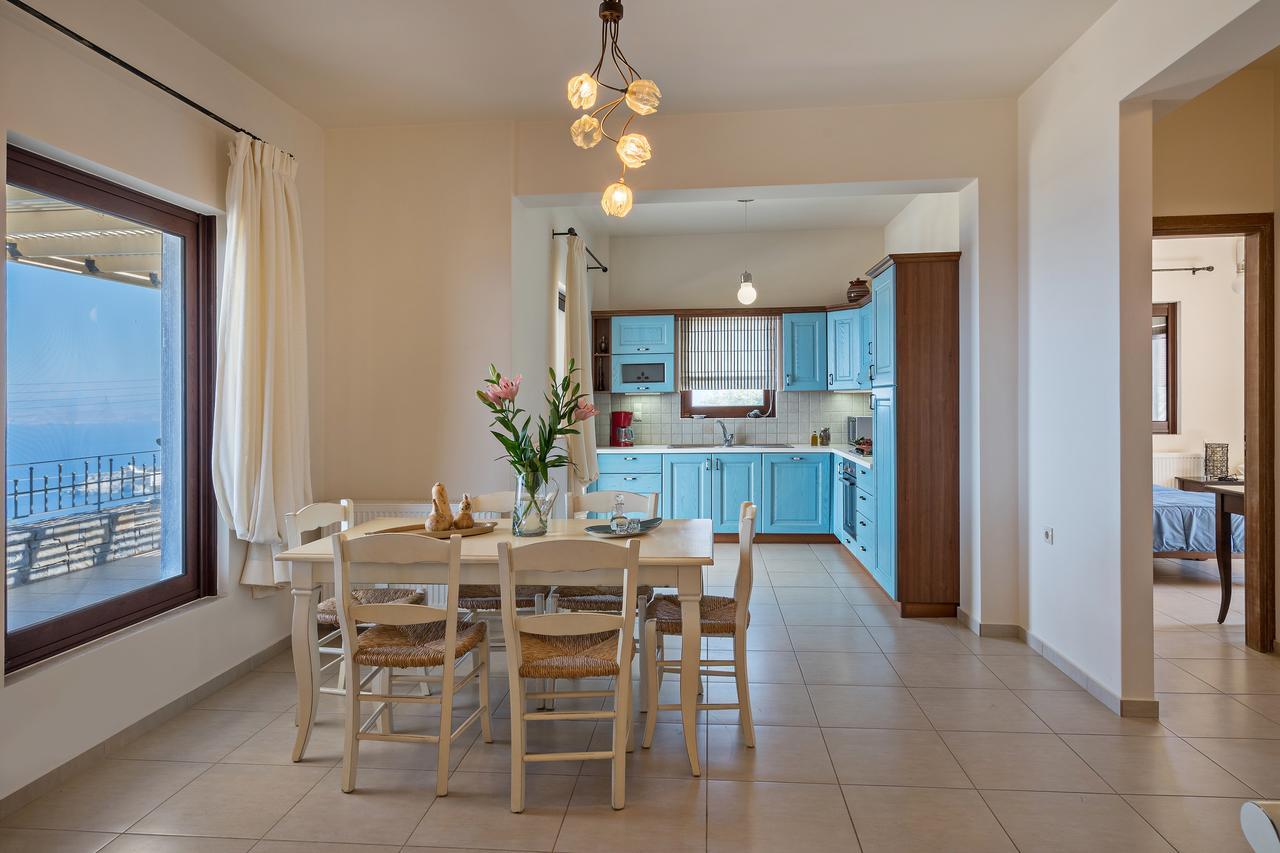 Sea Views At Anemomylos With Heated Pool, Ping Pong And Tennis