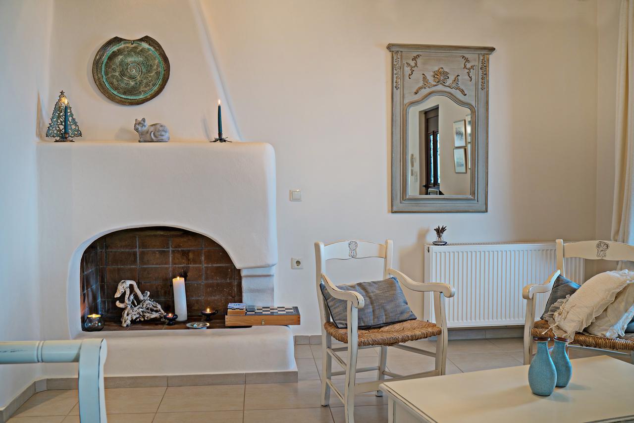 Villa Sea Views At Anemomylos With Heated Pool, Ping Pong And Tennis
