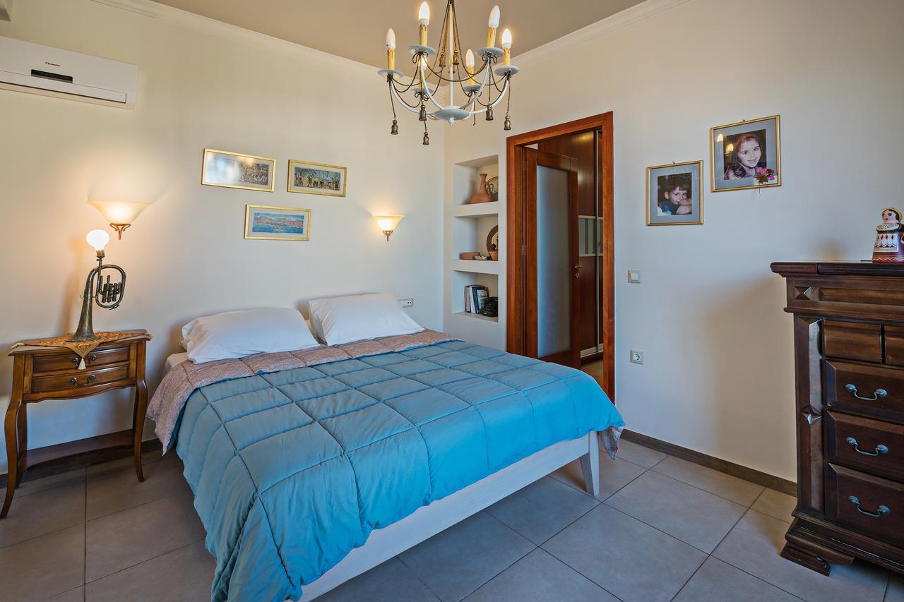 Sea Views At Anemomylos With Heated Pool, Ping Pong And Tennis Villa Agia Pelagia (Crete)