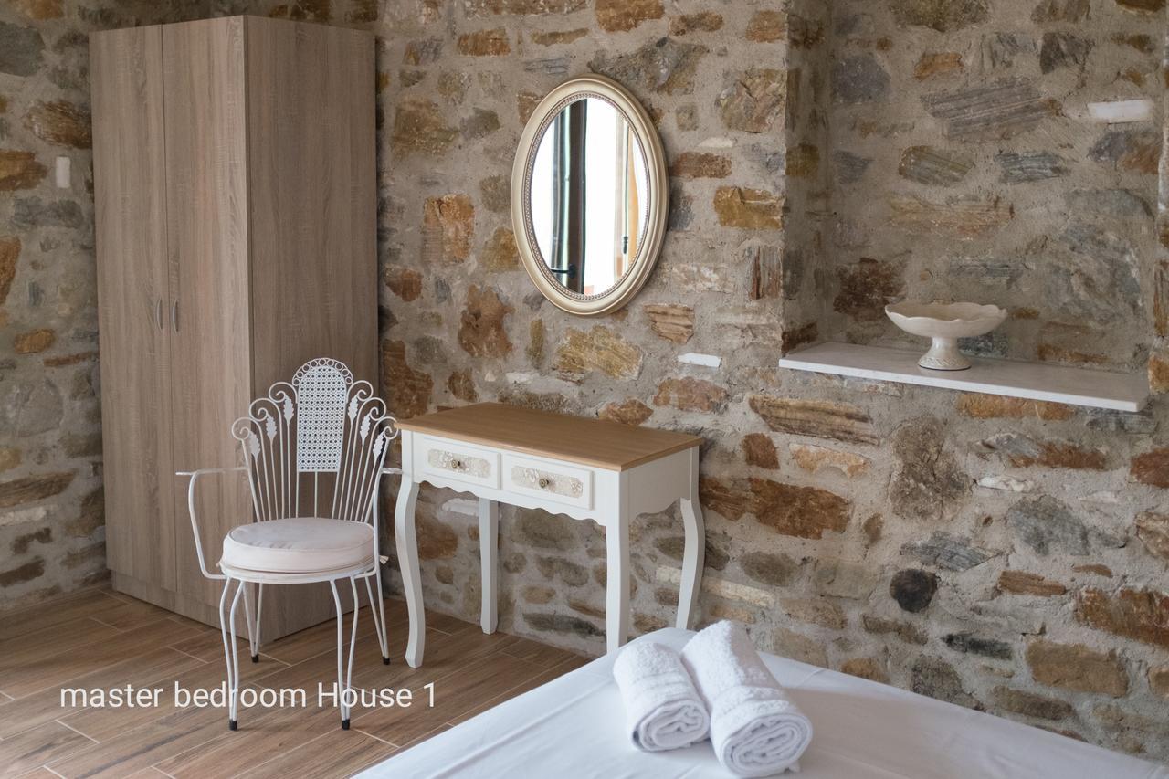 Villa Elea Stone In Organic Quiet Olive Grove, Prinos, Thassos