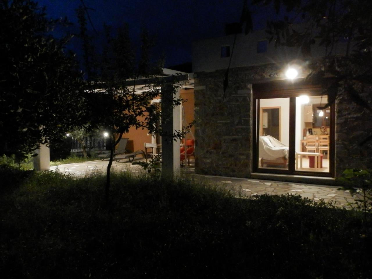 Villa Elea Stone In Organic Quiet Olive Grove, Prinos, Thassos *
