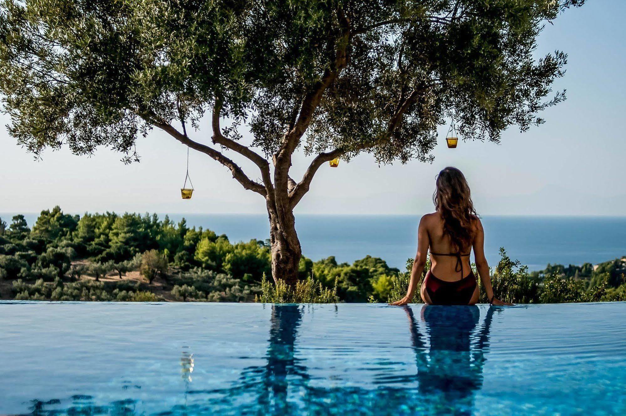 Alonissos Poikilma - Luxury In Alonissos In Nature With Private Pools Villa